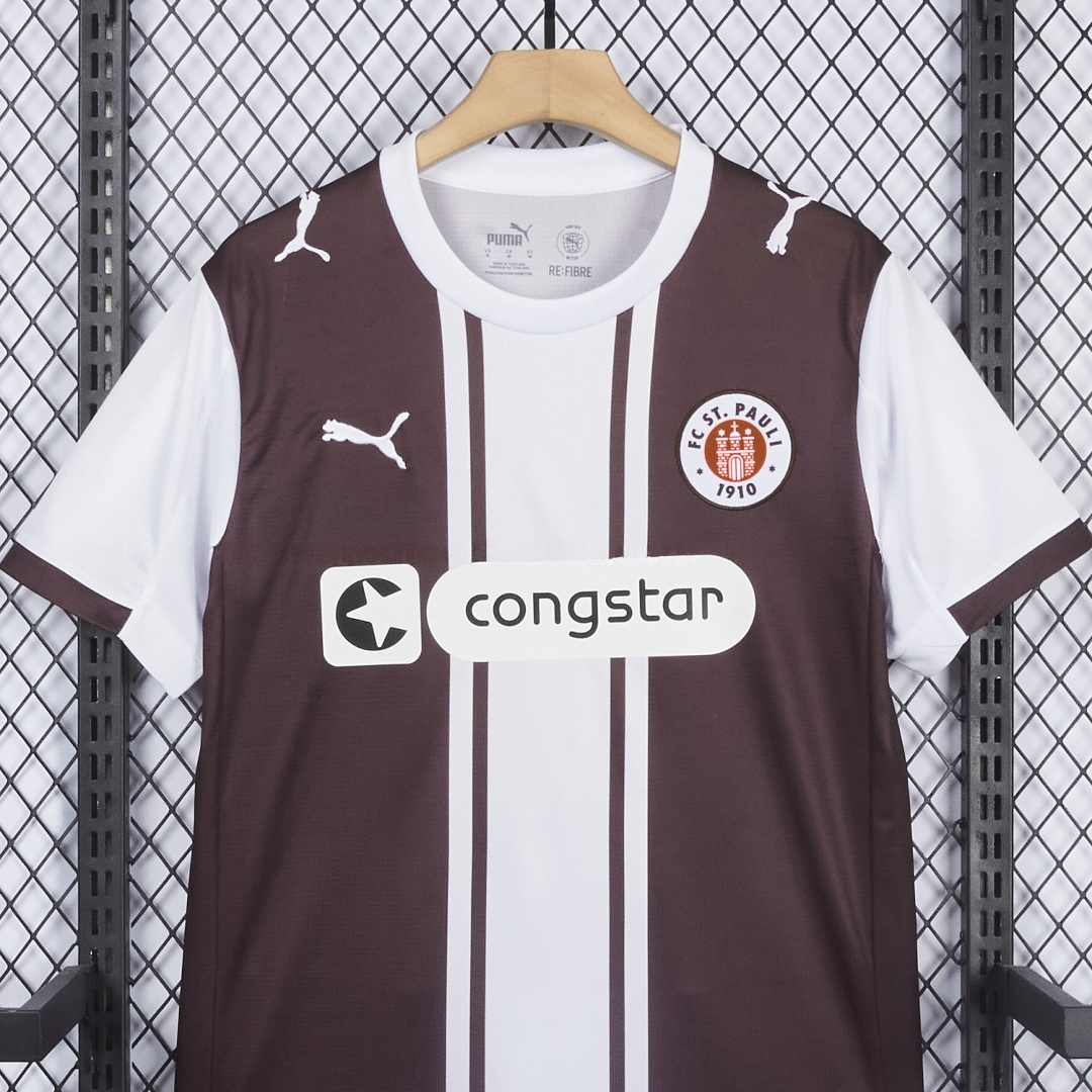 St. Pauli 25-26 Classic 1970s Design Special Jersey - Fans Version - ManixJersey