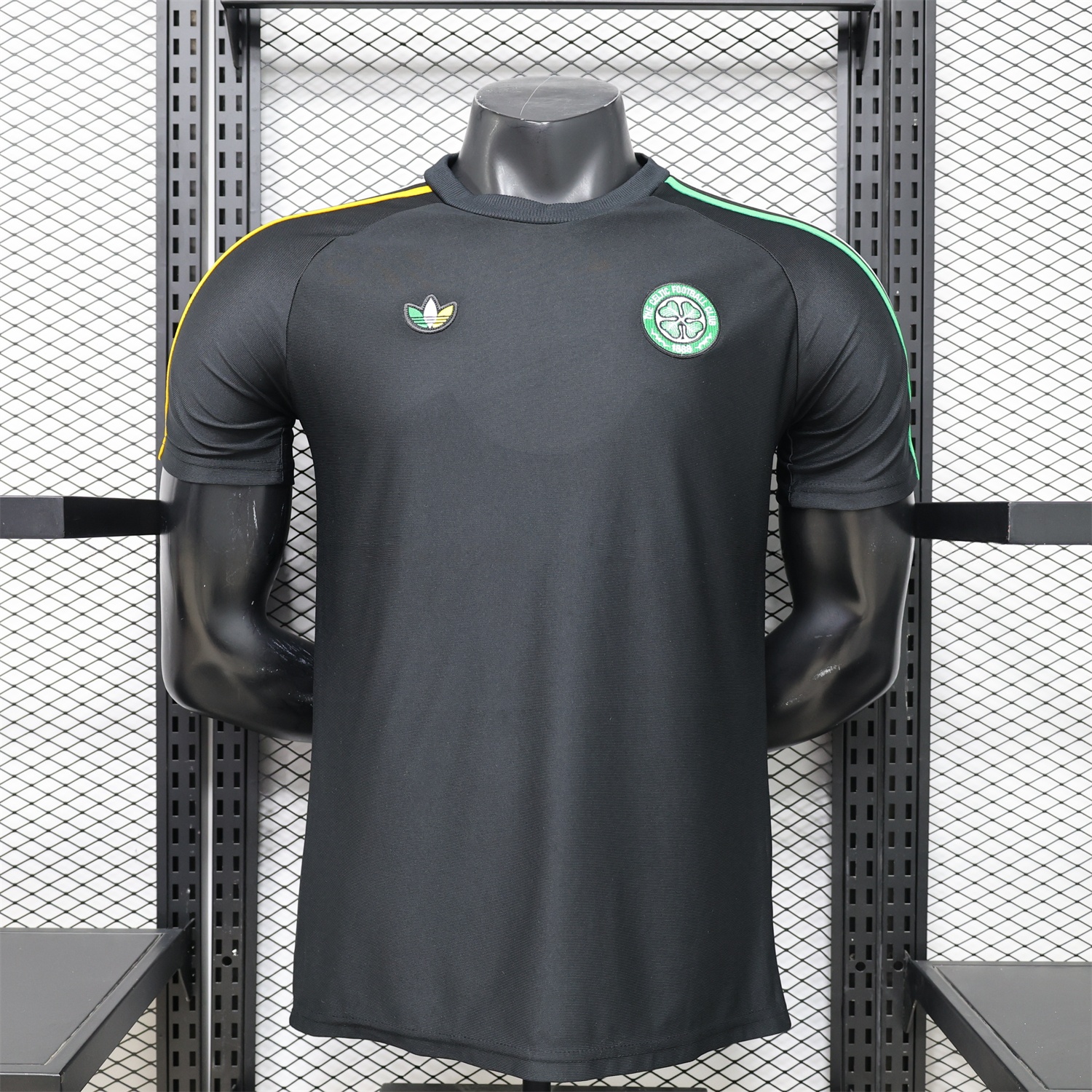 Celtic 25-26 Retro Style Casual Black Jersey - Player Version - ManixJersey