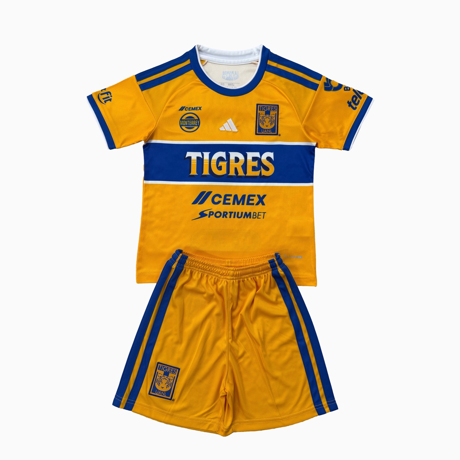 Tigres UANL 26-27 Home Men's Adult Jersey Set - Fans Version - ManixJersey