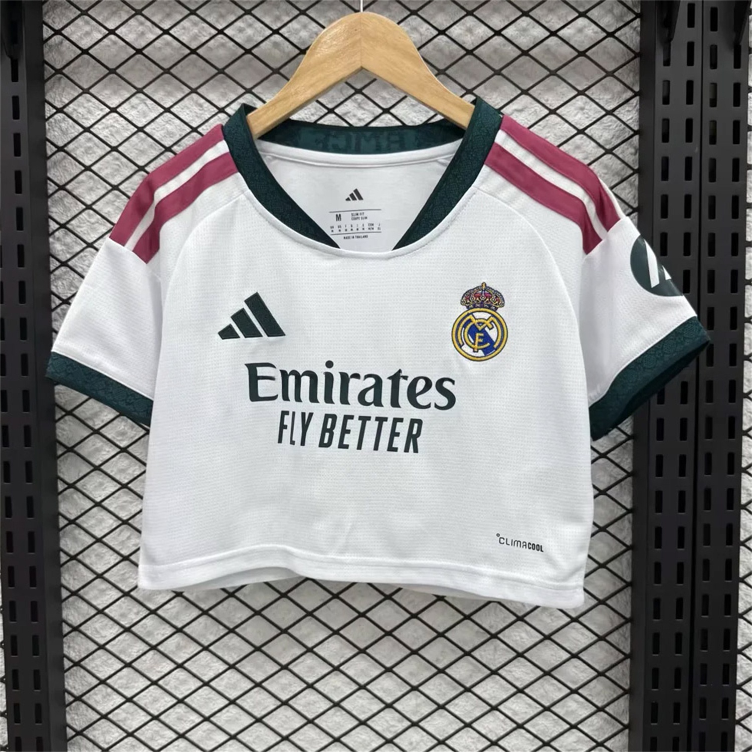 Women's Real Madrid 26-27 Home Cropped - ManixJersey
