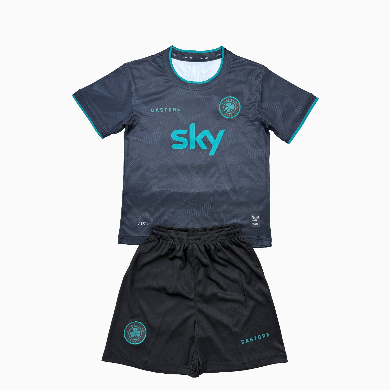 Ireland 25-26 Grey Concept Men's Adult Jersey Set - Fans Version - ManixJersey