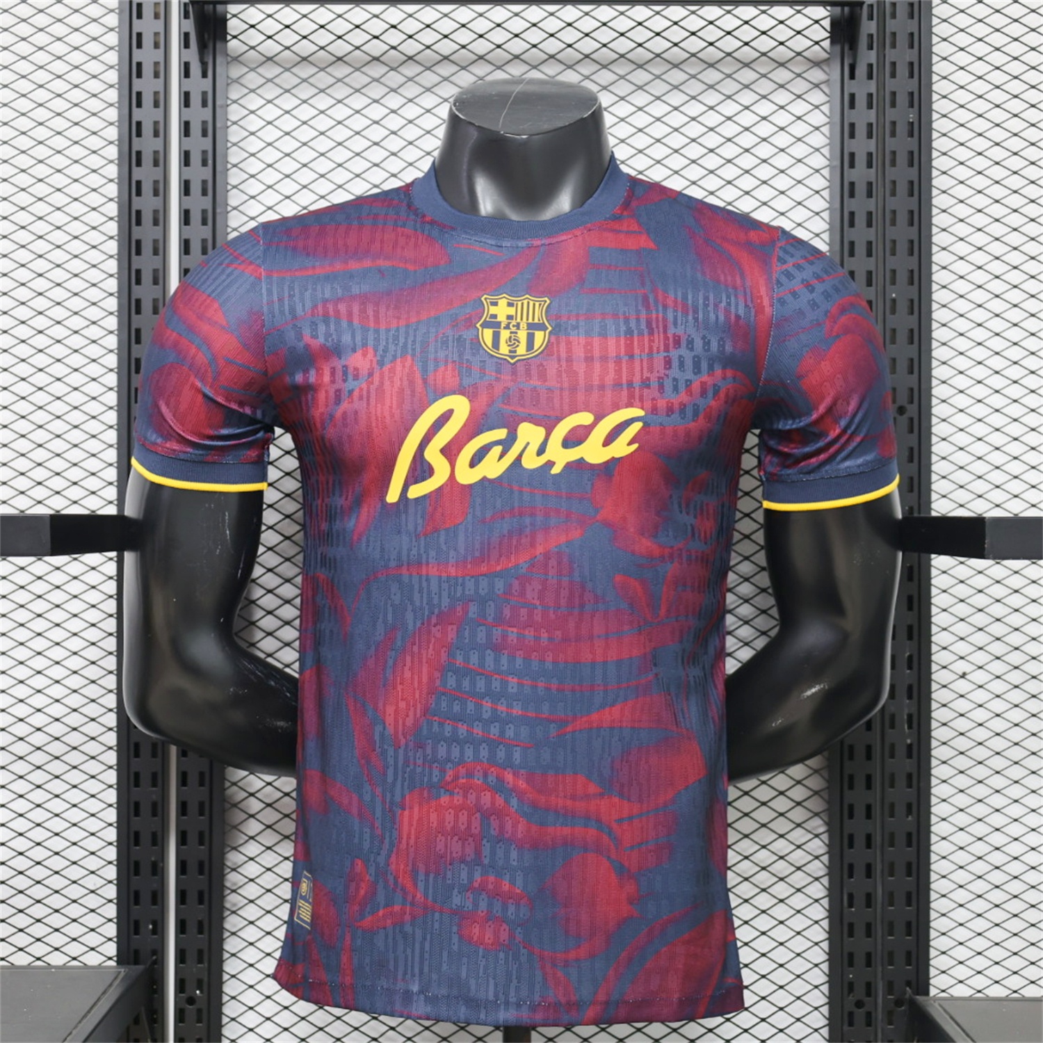Barcelona 26-27 Barça Indigo Bloom Special Jersey - Player Version - ManixJersey