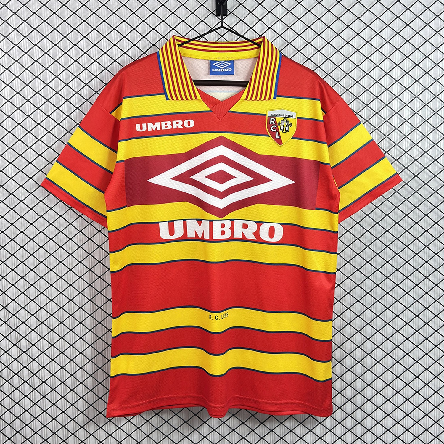 Retro RC Lens 1997-98 Home Jersey - ManixJersey