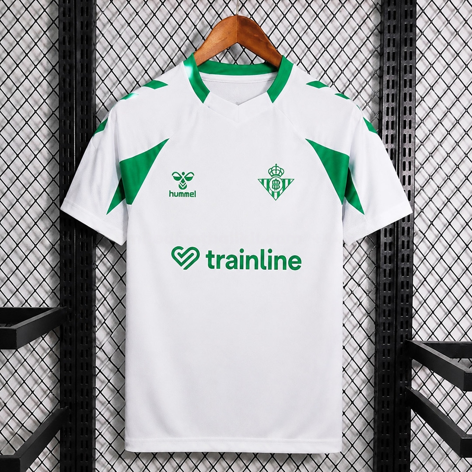 Real Betis White 26-27 White Short-Sleeve Training Set - ManixJersey