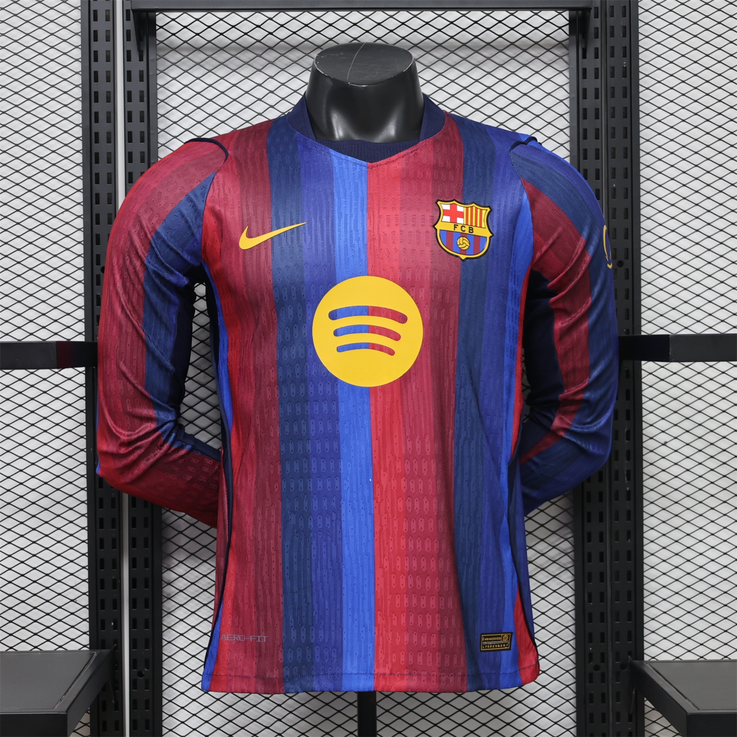 Barcelona 26-27 Home Long Sleeves Jersey - Player Version - ManixJersey