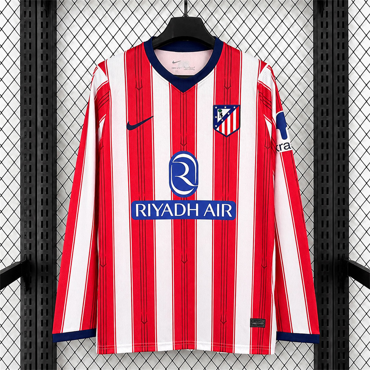 Atletico Madrid 26-27 Home Long Sleeves Jersey - Fans Version - ManixJersey