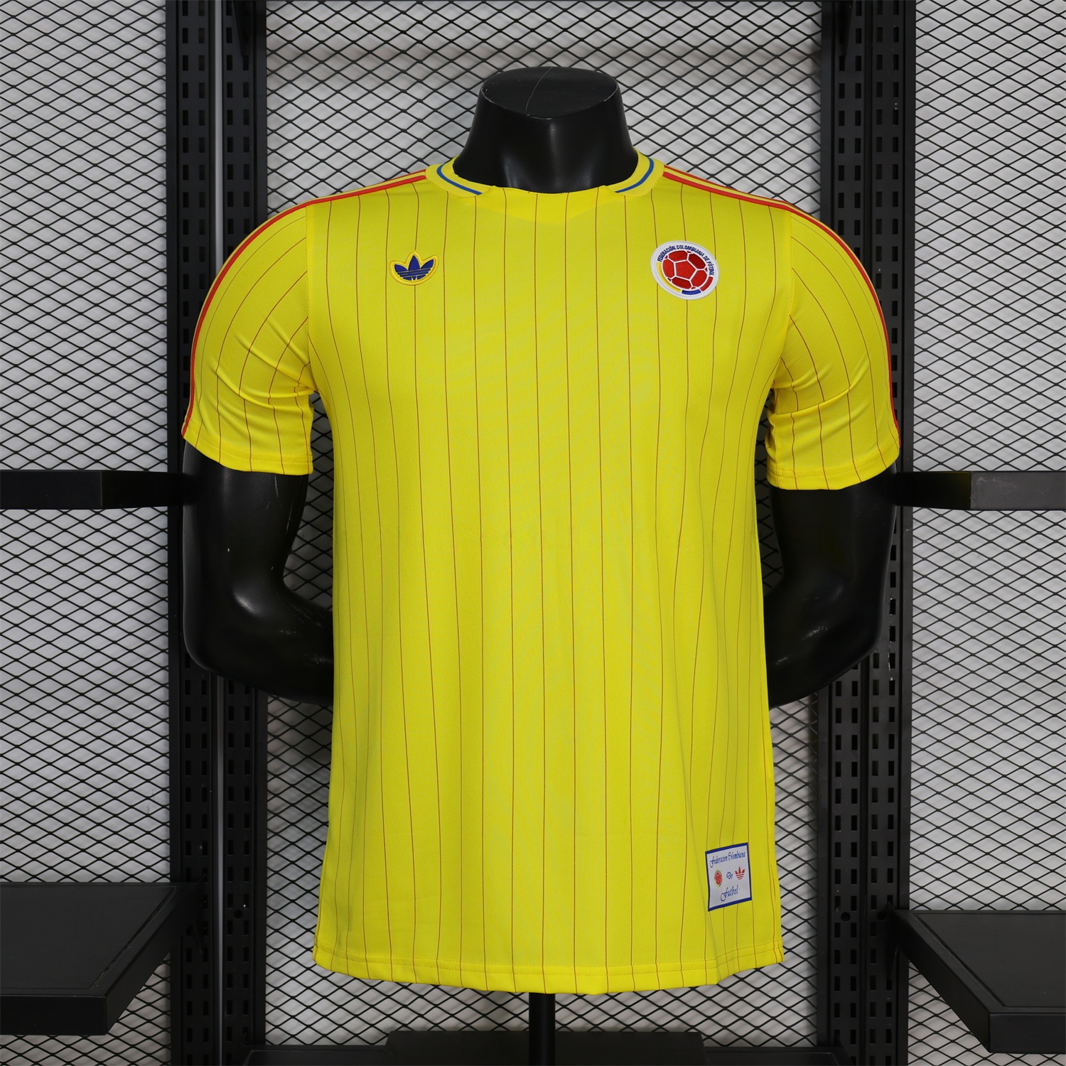 Colombia 2026 Terrace Icon Retro Casual Style Yellow Jersey - Player Version - ManixJersey