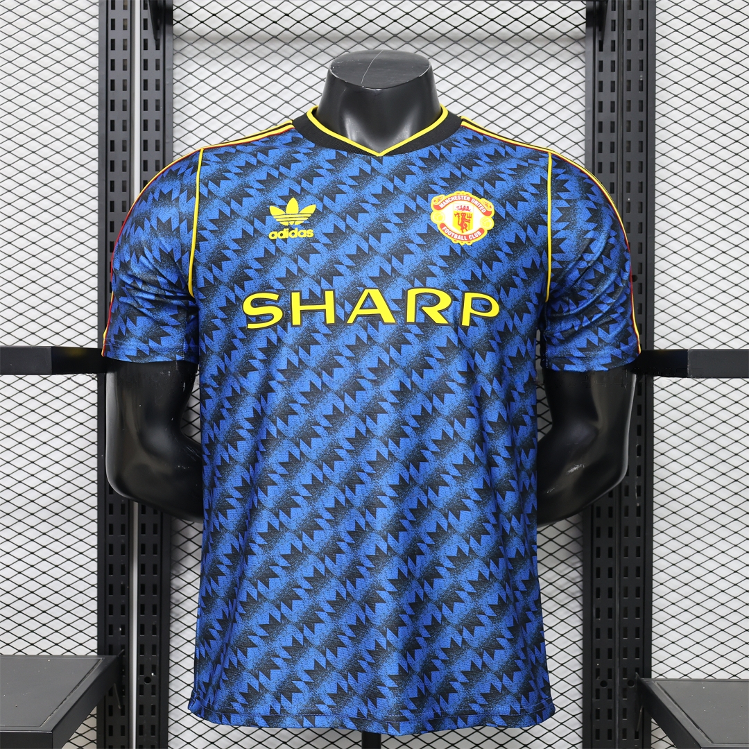 Manchester United 26-27 Retro Style Casual Dark Blue Special Jersey - Player Version - ManixJersey