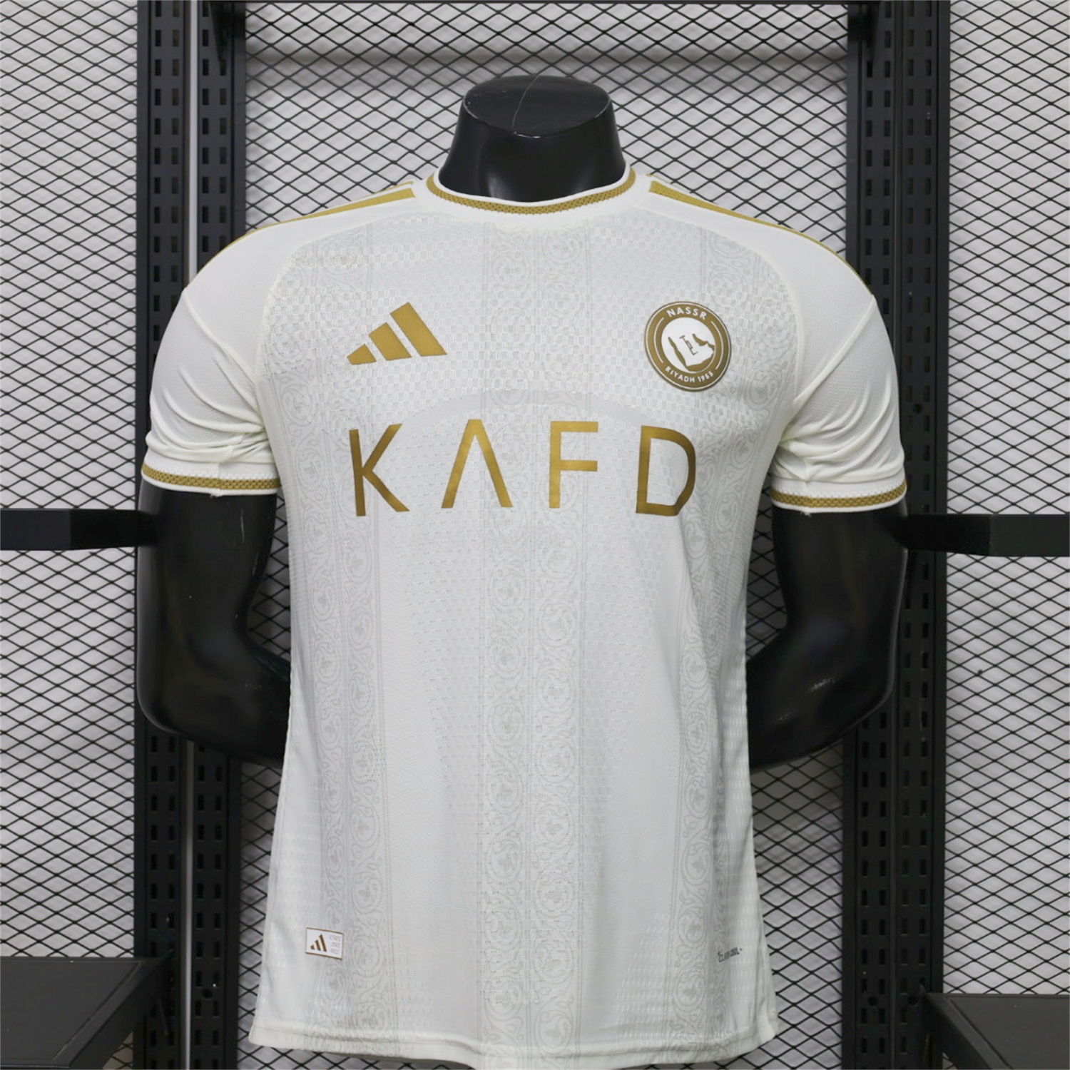 Al Nassr Riyadh Victory 26-27 Away Jersey With Sponsors - Player Version - ManixJersey