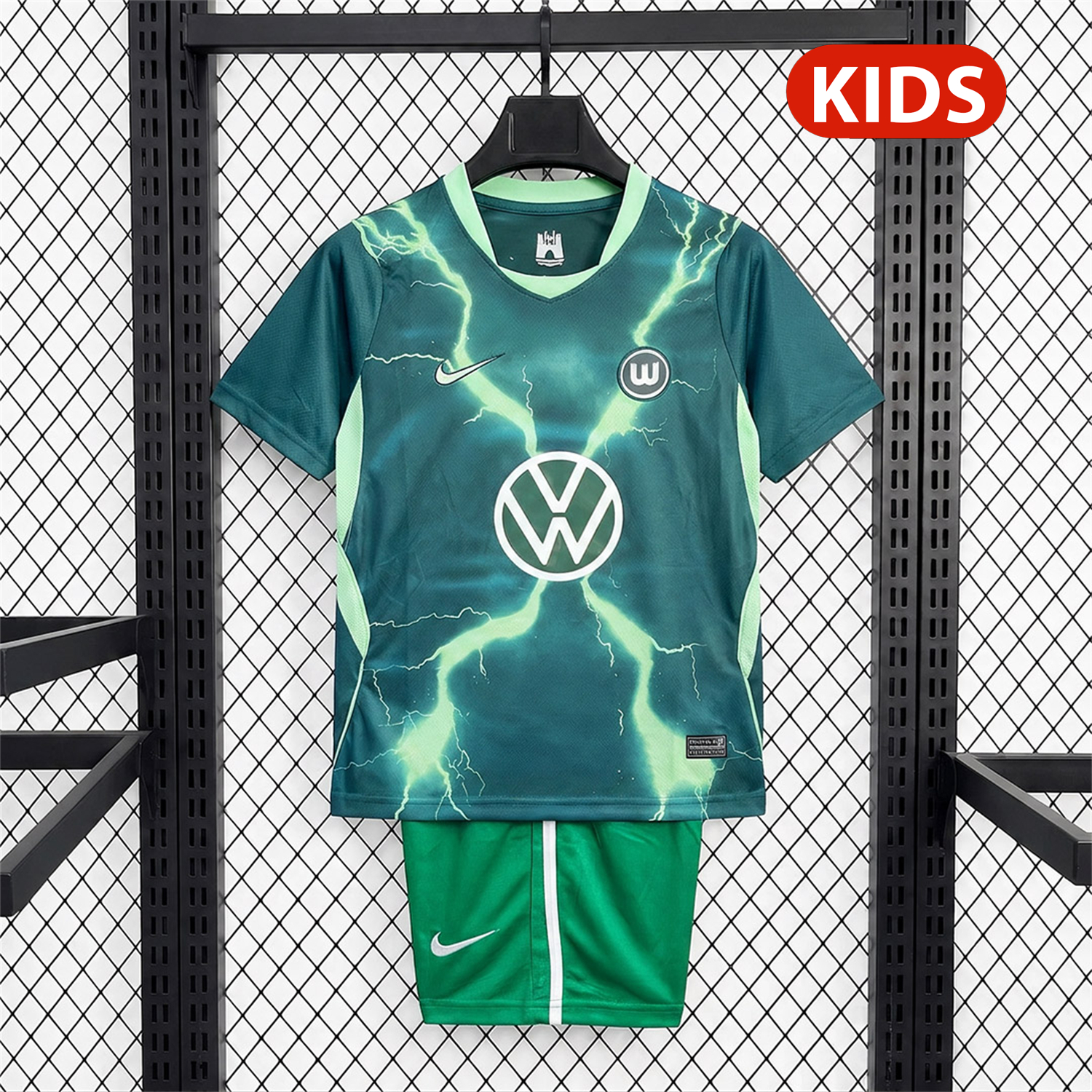 Wolfsburg 26-27 Home Kids Kit - ManixJersey