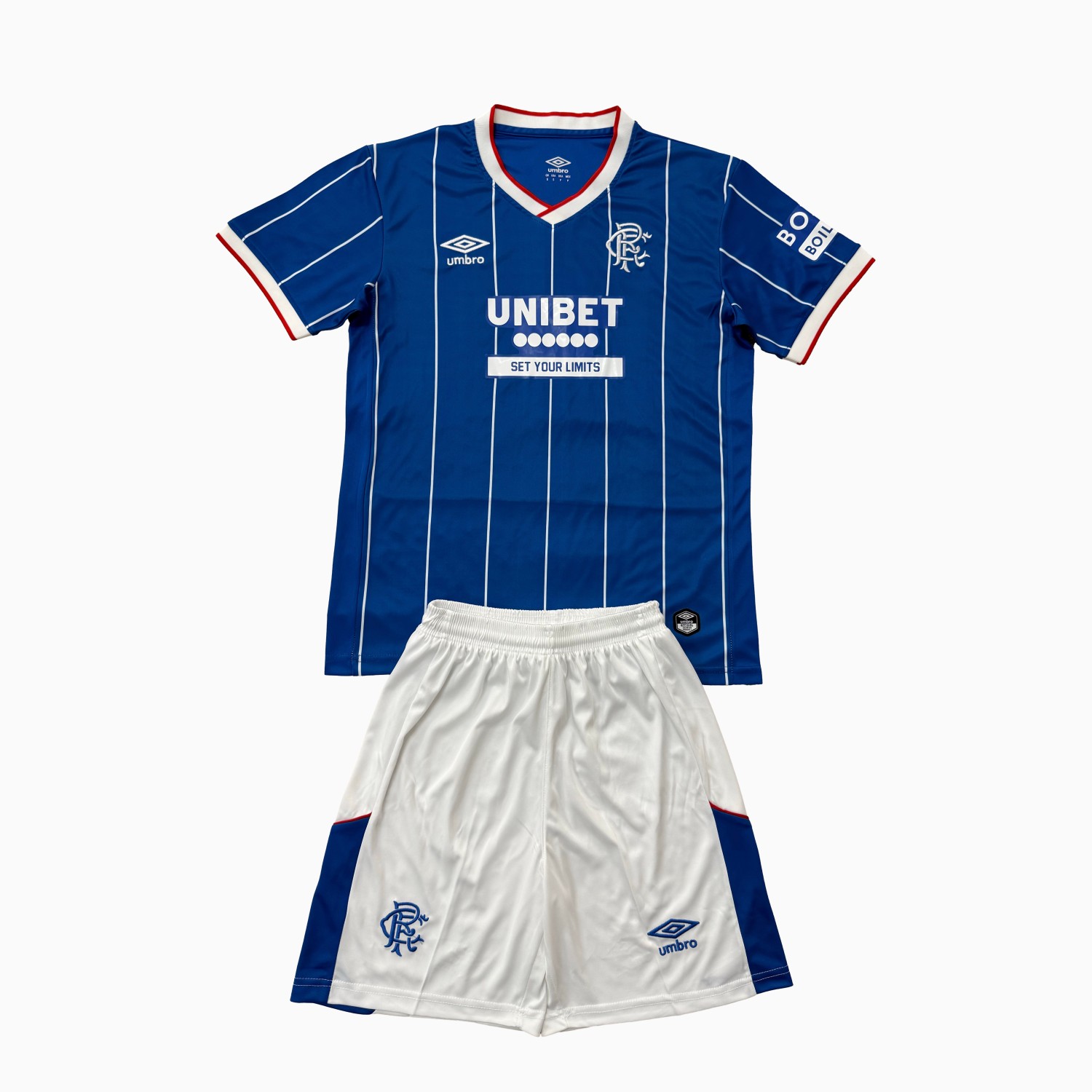 Glasgow Rangers 26-27 Home Men's Adult Jersey Set - Fans Version - ManixJersey
