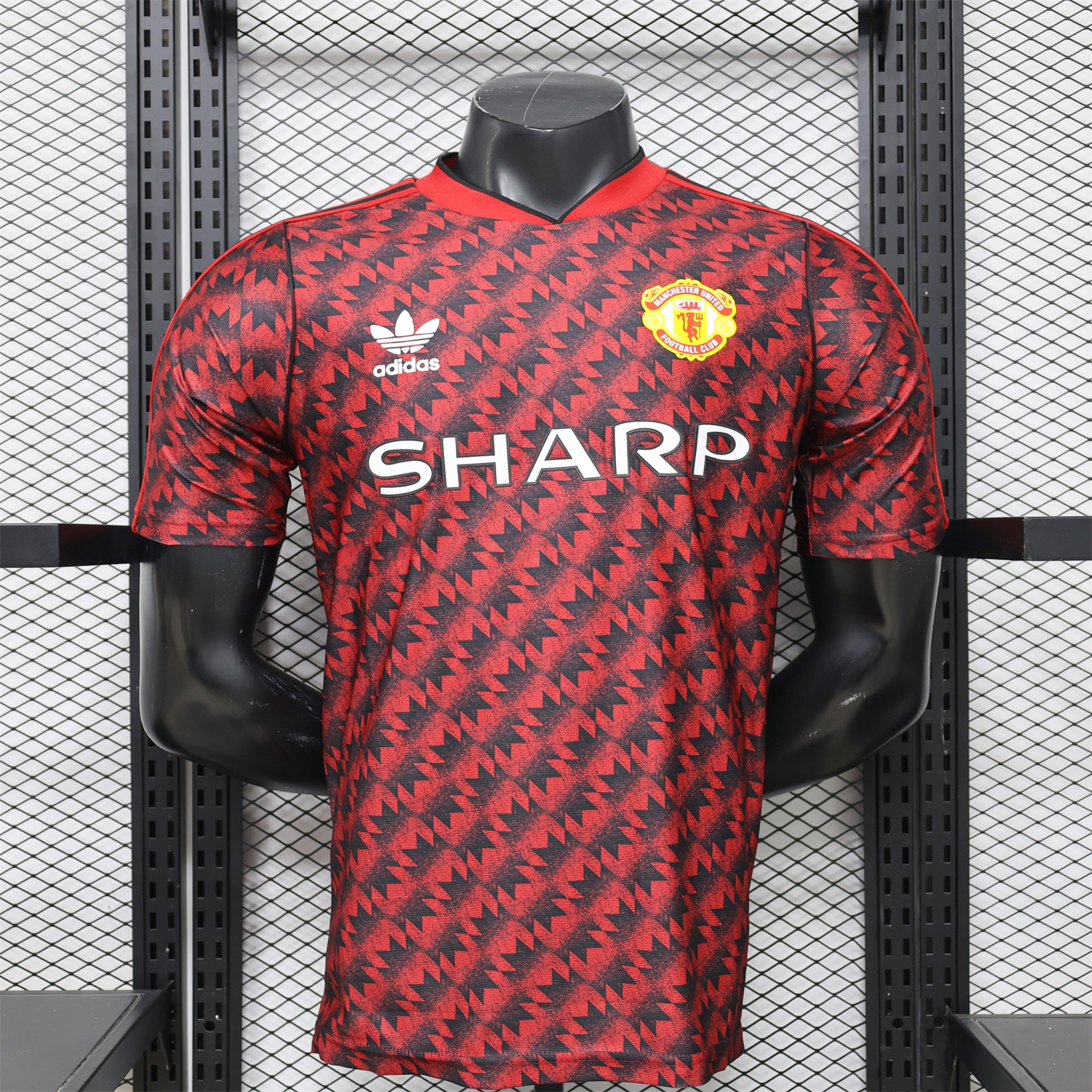 Manchester United 26-27 Terrace Icon Retro Casual Style Red Jersey - Player Version - ManixJersey