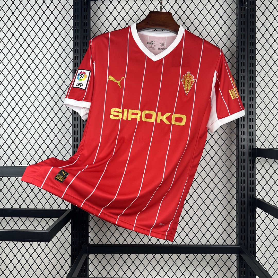 Sporting de Gijón 25-26 Retro Style Jersey - Fans Version - ManixJersey