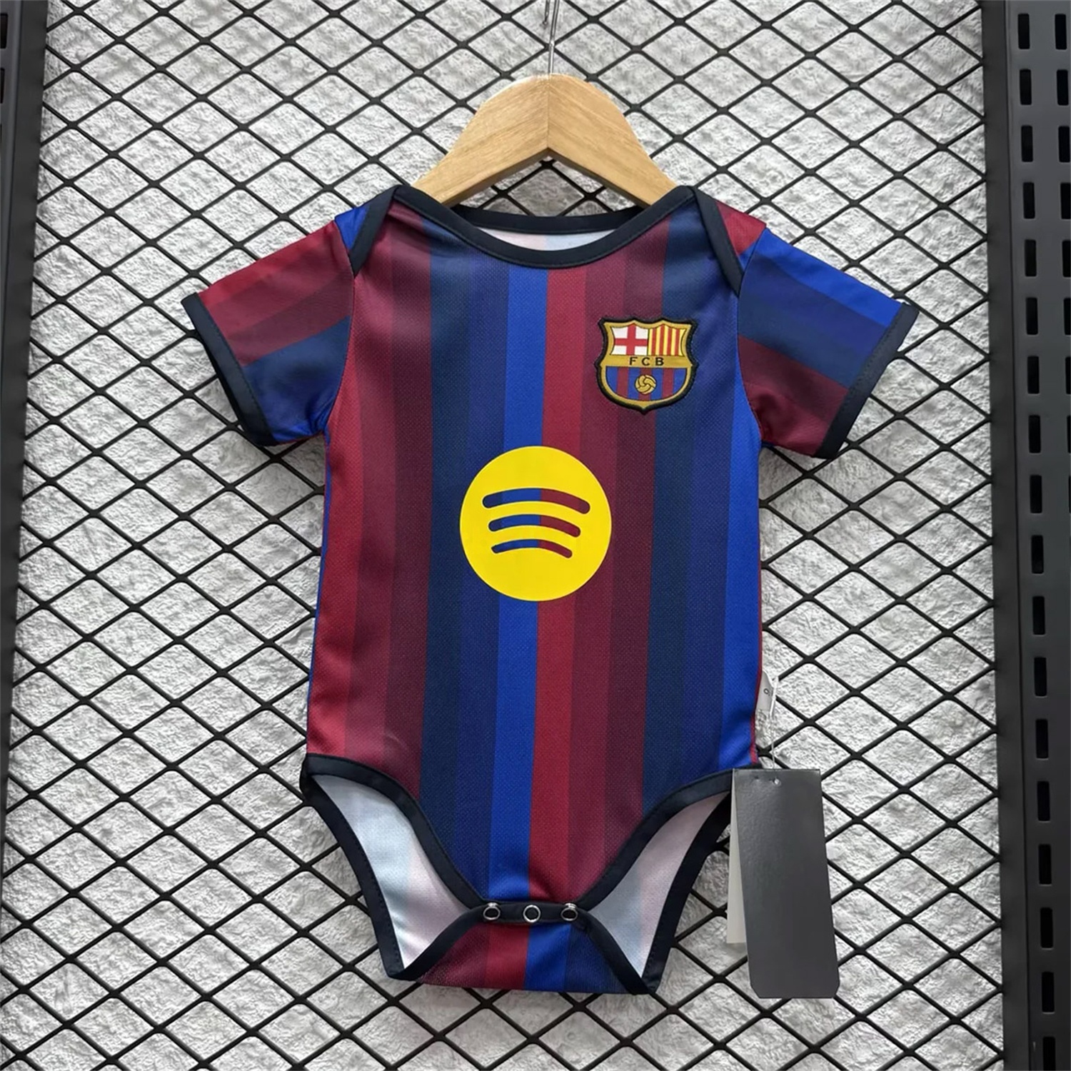 Barcelona 26-27 Home Baby Crawling Suit - ManixJersey