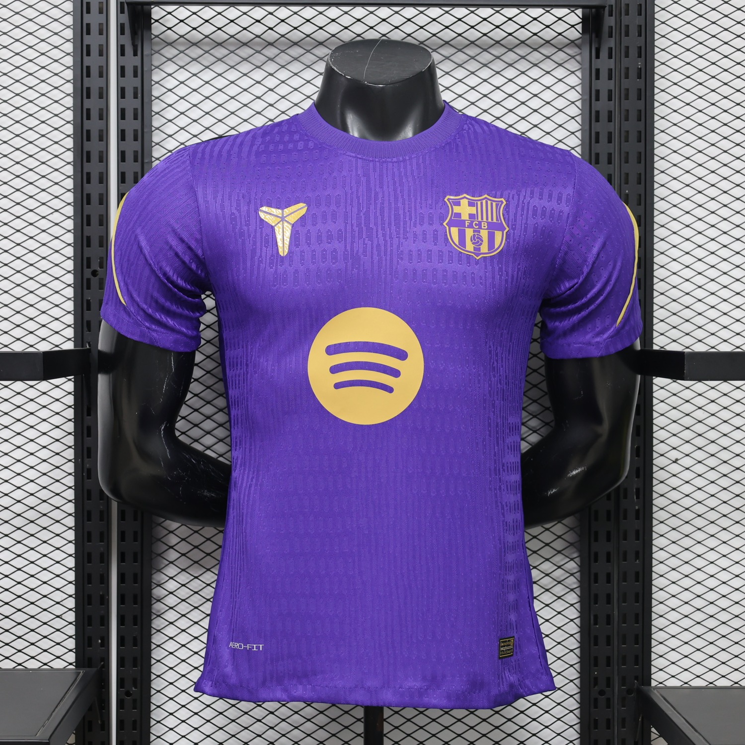 Barcelona 26-27 Purple Gold Special Jersey - Player Version - ManixJersey