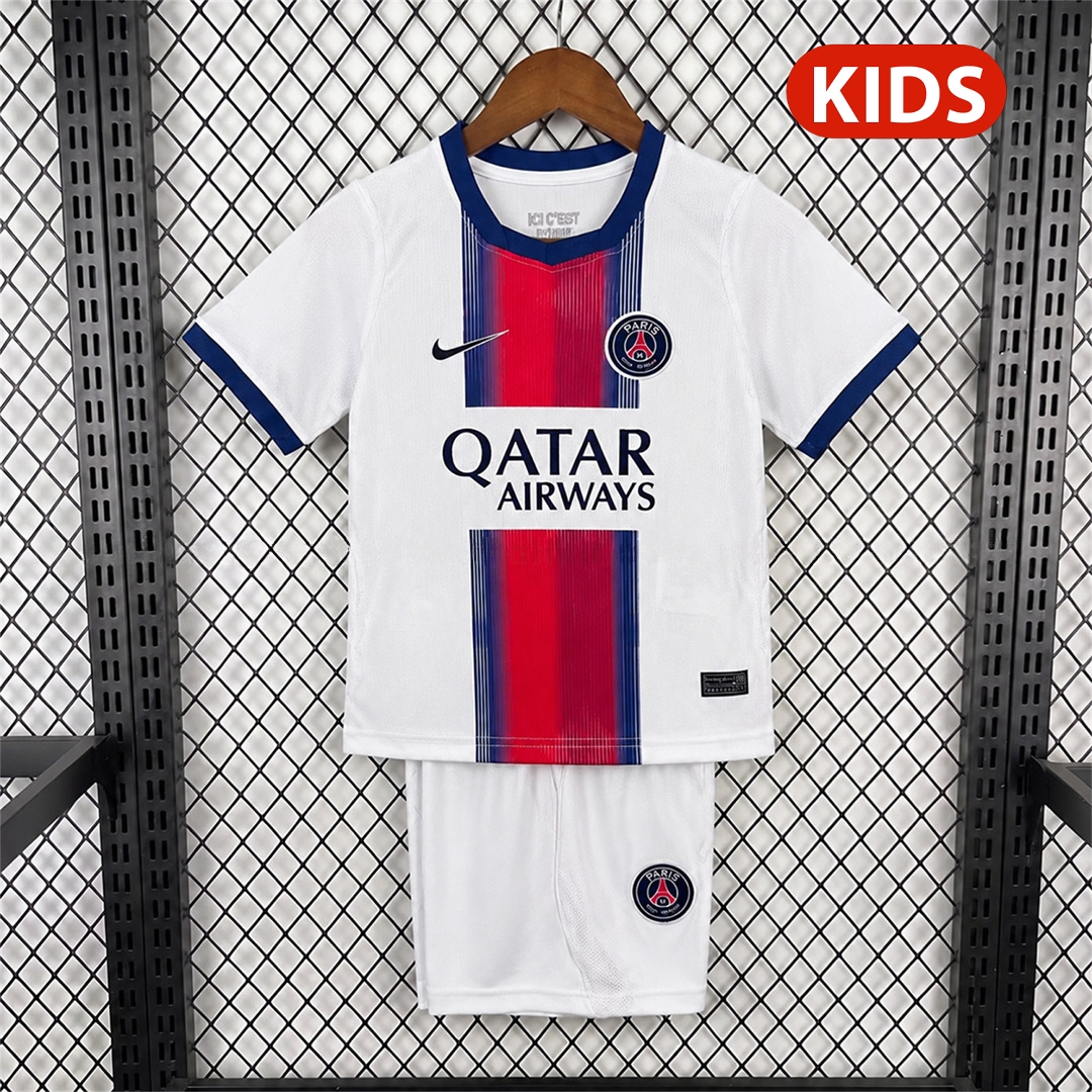 Paris Saint-Germain PSG 26-27 Away Kids Kit - ManixJersey