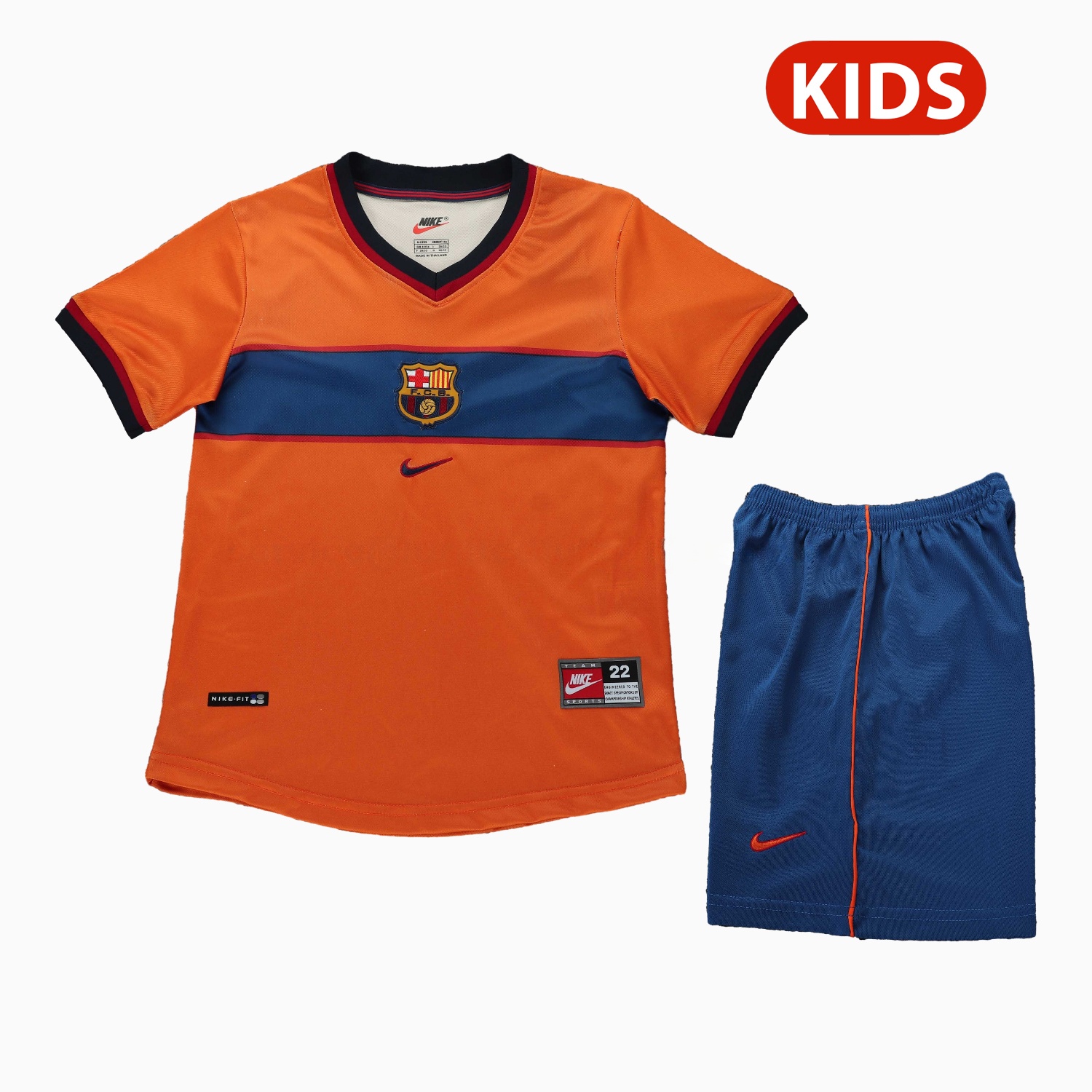 Retro Barcelona 1998-99 Third Kids Kit - ManixJersey