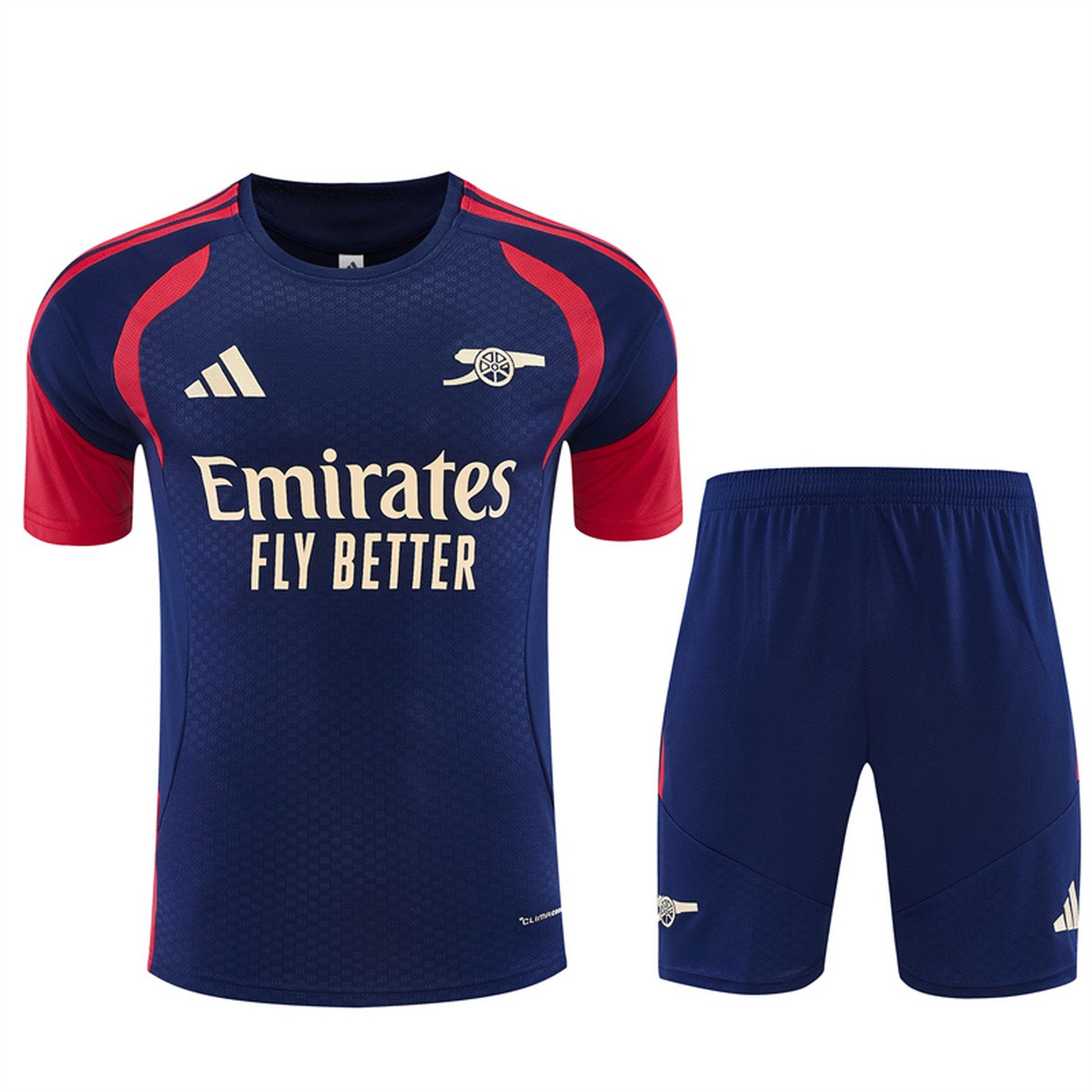 Arsenal 26-27 Kids Short-Sleeve Training Set - Royal Blue Top & Royal Blue Shorts - ManixJersey