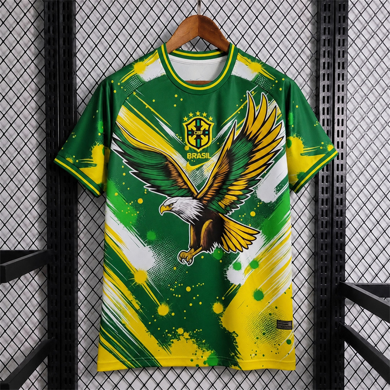 Brazil 2026 Striking Eagle Yellow White Special Jersey - Fans Version - ManixJersey