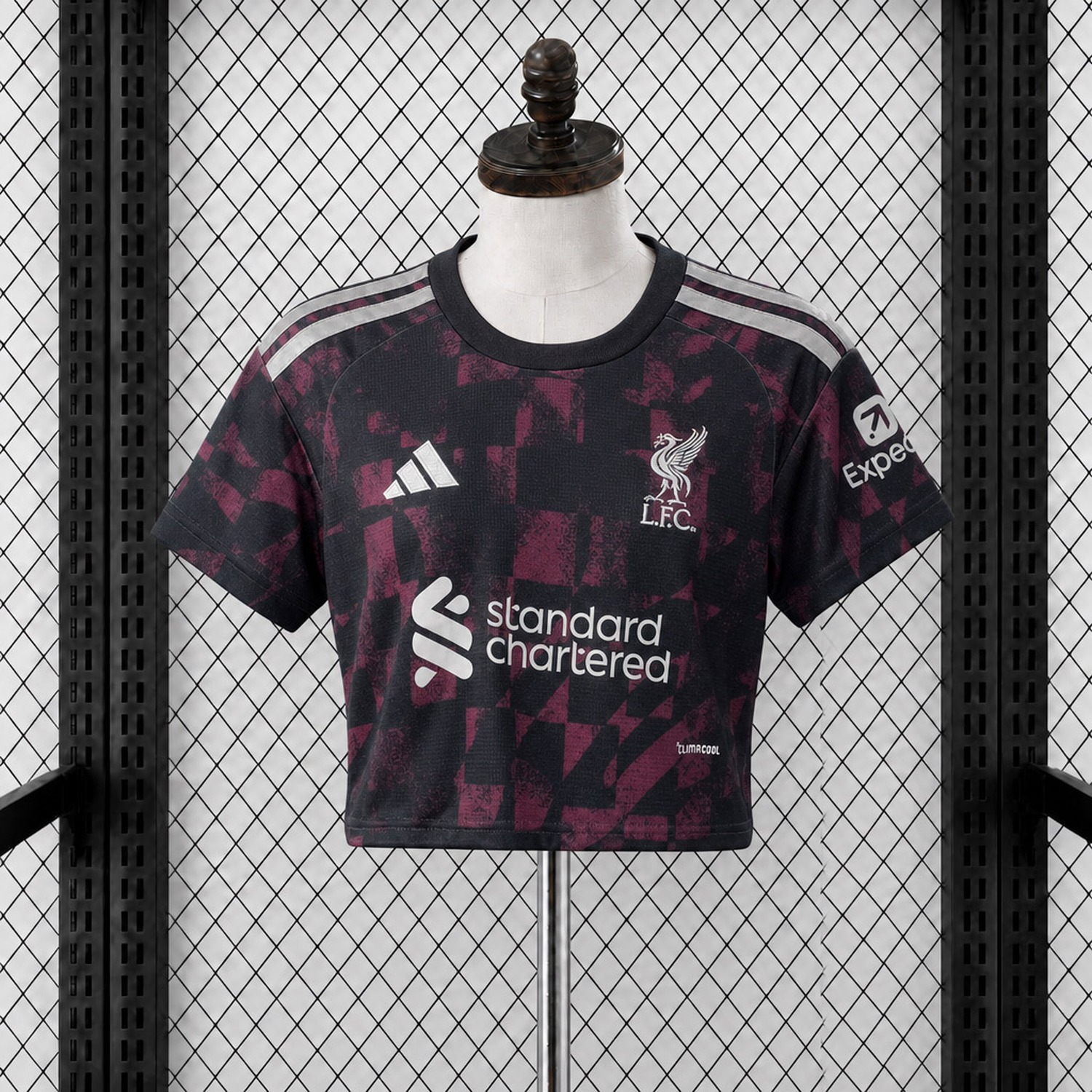 Women's Liver.pool 26-27 Third Cropped Jersey - Fans Version - ManixJersey