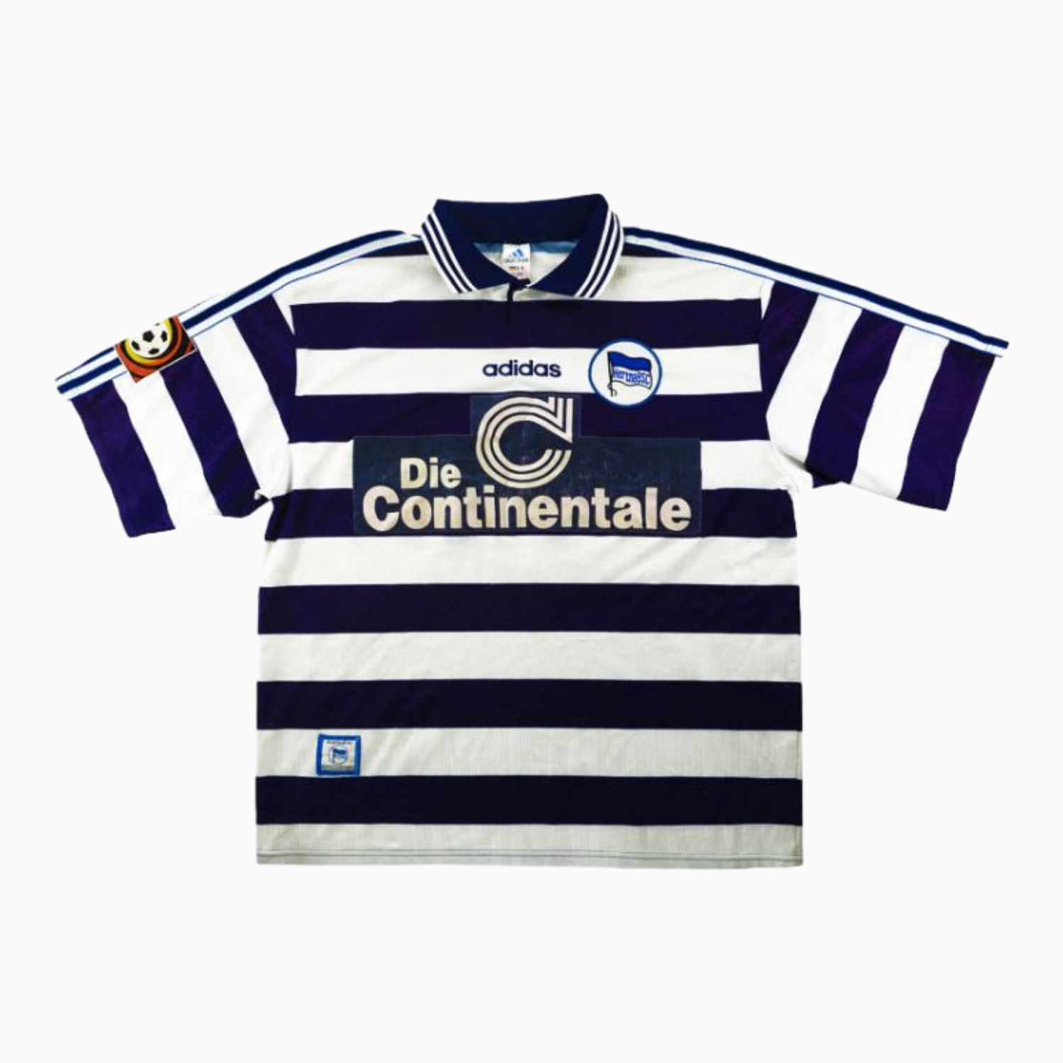 Retro Hertha BSC 1997-98 Home Jersey - Fans Version - ManixJersey