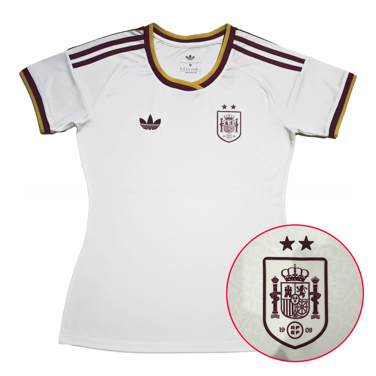【Two-Crown Star】Women's Spain 2026 Away Jersey - ManixJersey