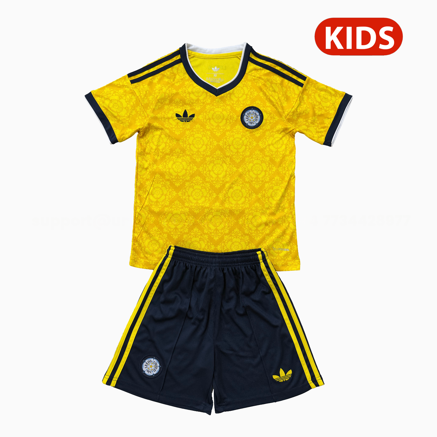 Leeds United 26-27 Away Kids Kit - ManixJersey
