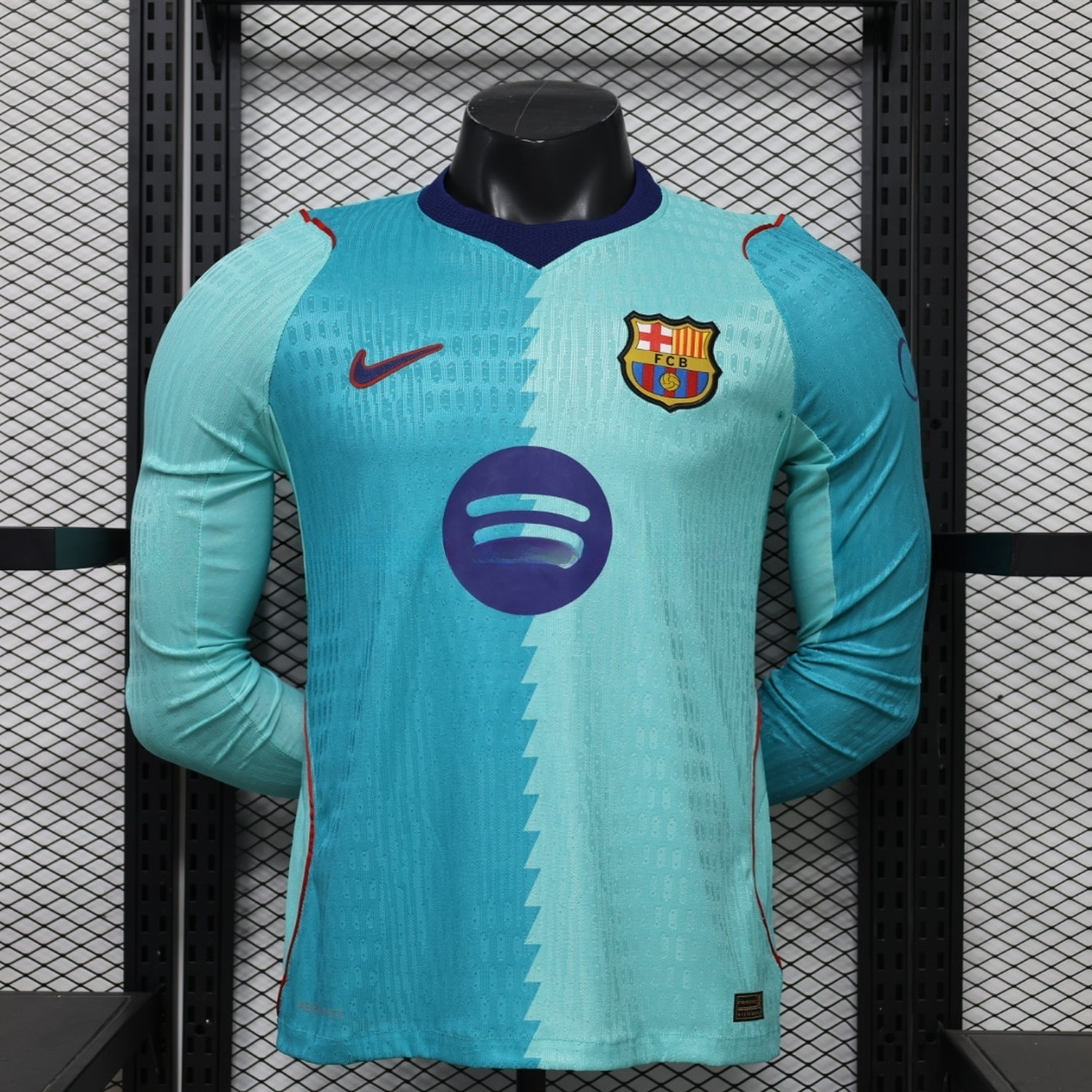 Barcelona 26-27 Third Long Sleeves Jersey - Player Version - ManixJersey