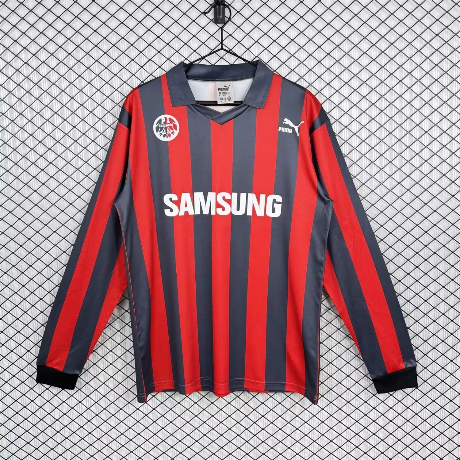 Retro Frankfurt 1991-92 Home Long Sleeves Jersey - ManixJersey
