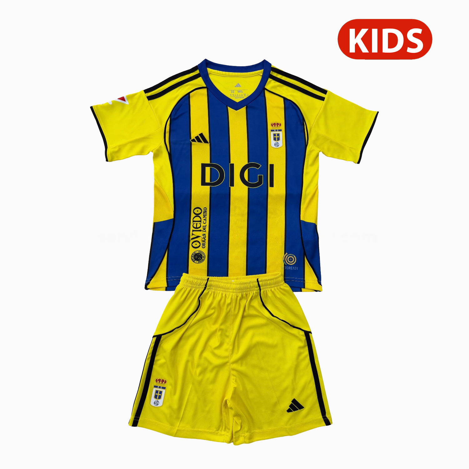 Real Oviedo 25-26 Away Kids Kit - ManixJersey