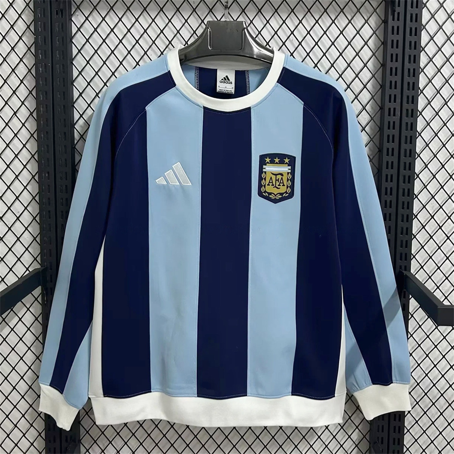Argentina 25-26 Retro Style Unisex Pullover Hoodie - ManixJersey