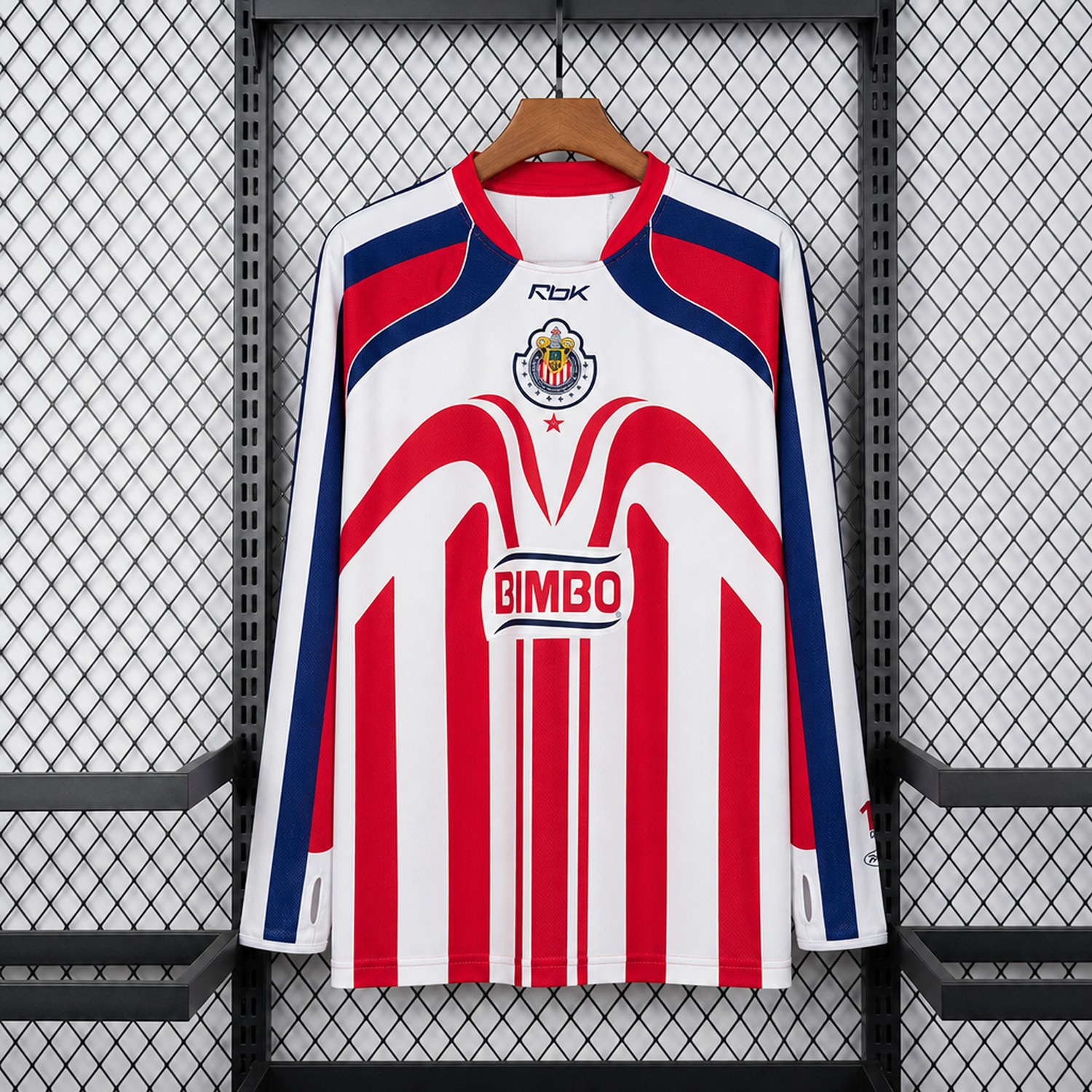 Retro Chivas de Guadalajara 2006-07 Home Long Sleeves Jersey - ManixJersey