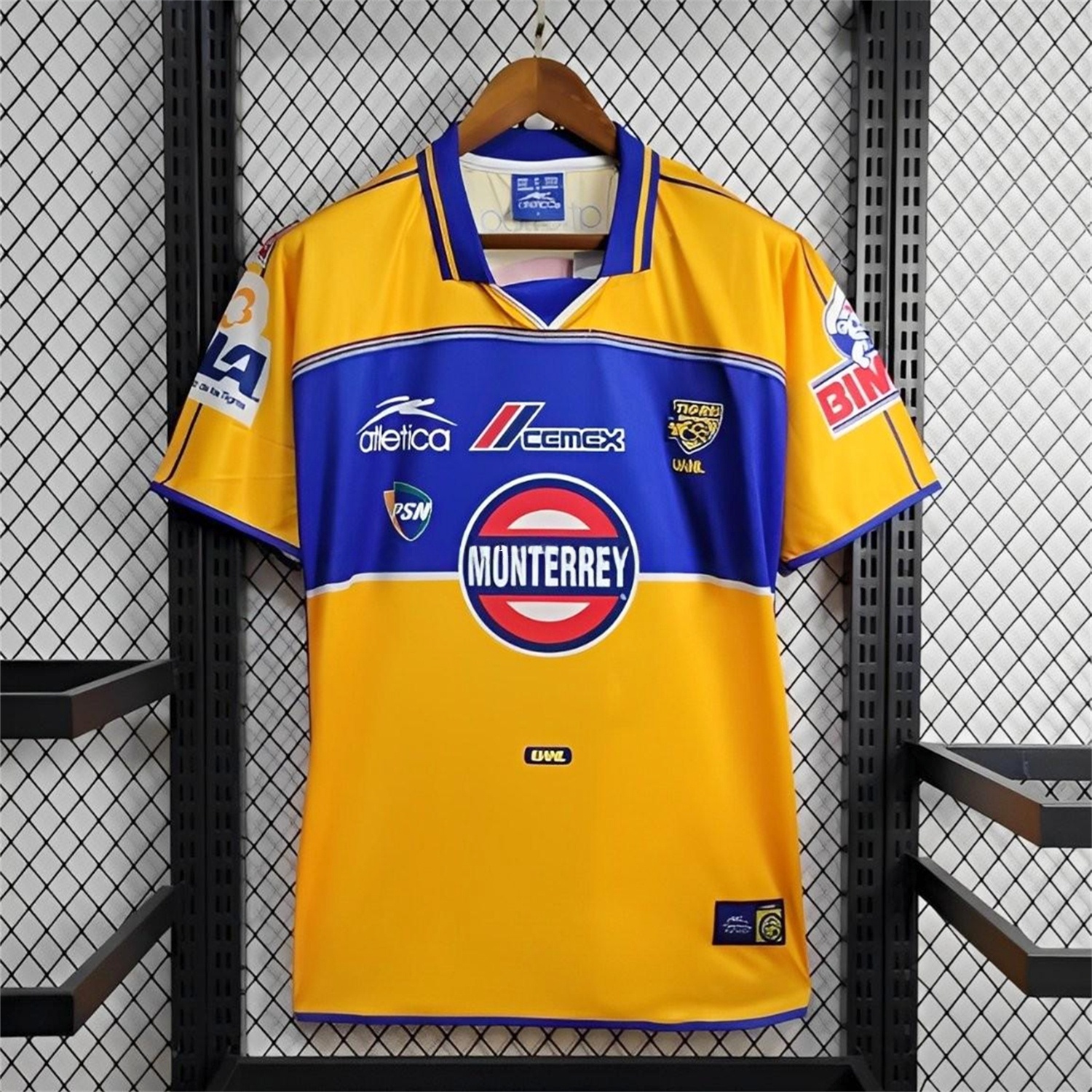 Retro Tigres UANL 2000-01 Home Jersey - ManixJersey