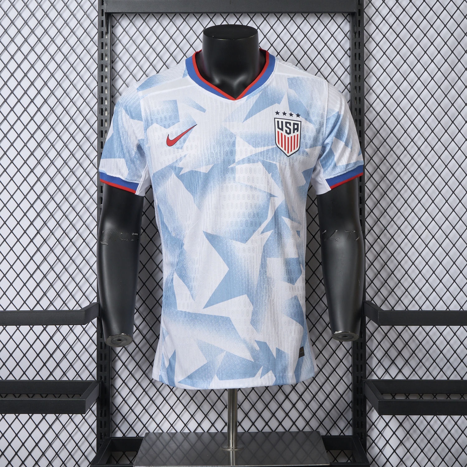 United States USA 25-26 Women's Team Home Jersey - Men's Player Version - ManixJersey