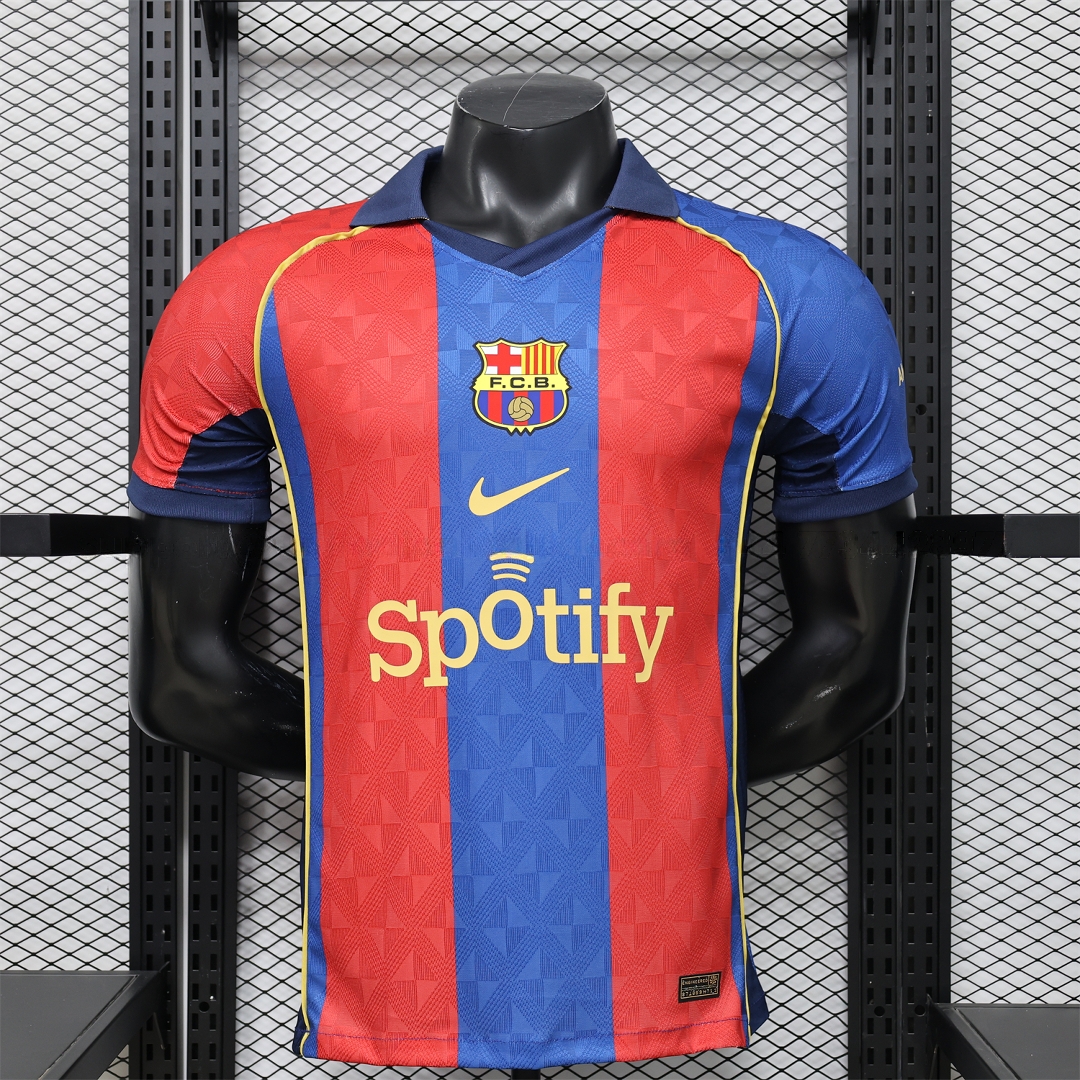 Barcelona 25-26 Retro Style Polo Special Jersey - Player Version - ManixJersey
