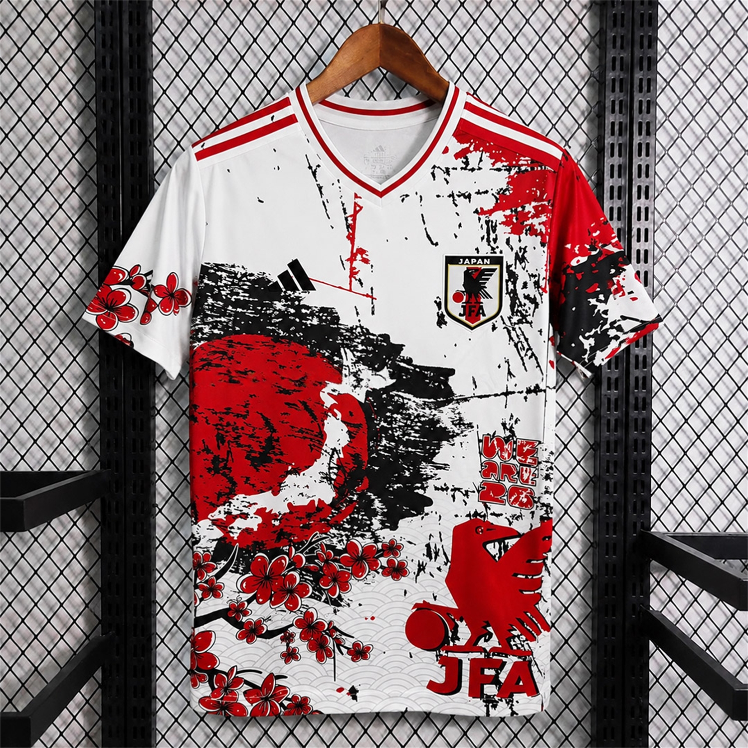 Japan 2026 Samurai White And Red Special Jersey - Fans Version - ManixJersey