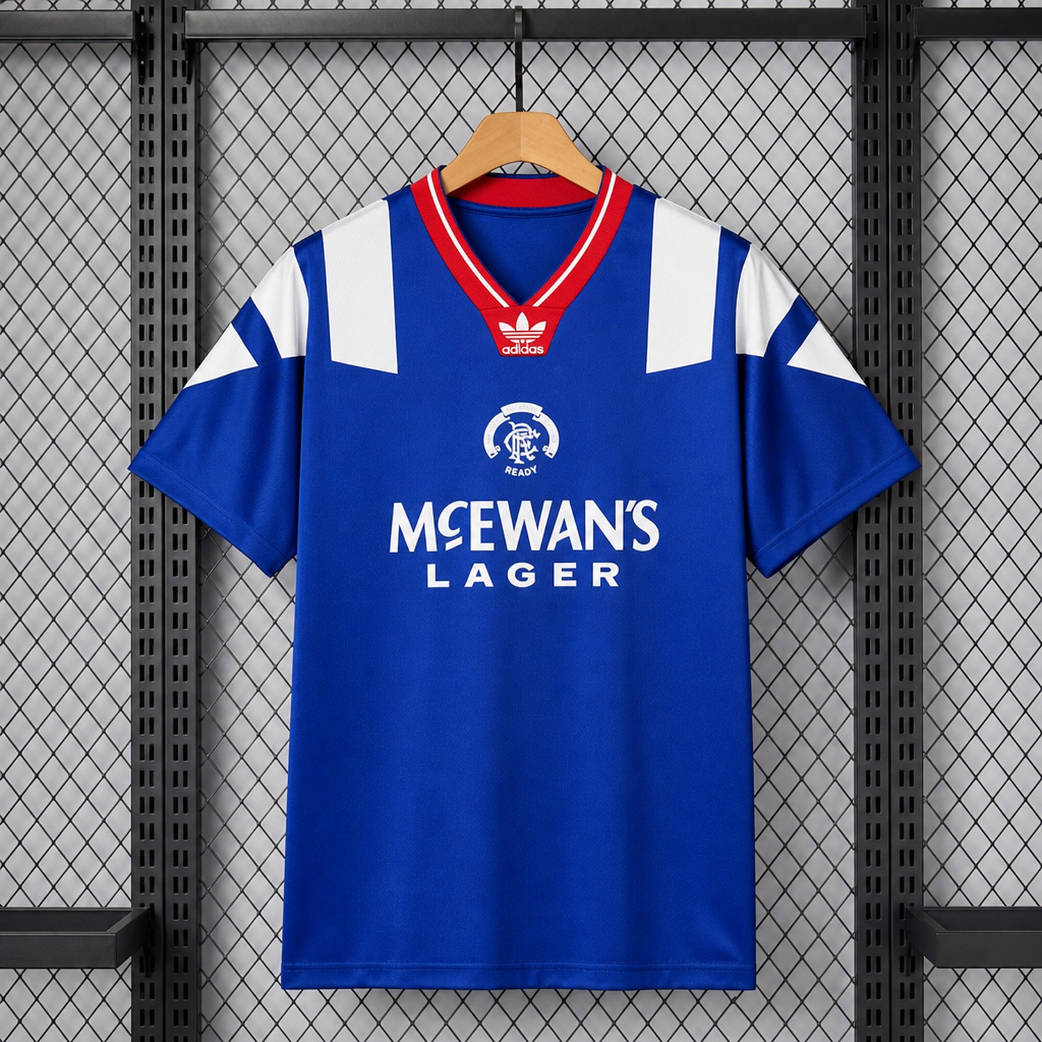 Retro Glasgow Rangers 1992-93 Home Jersey - ManixJersey