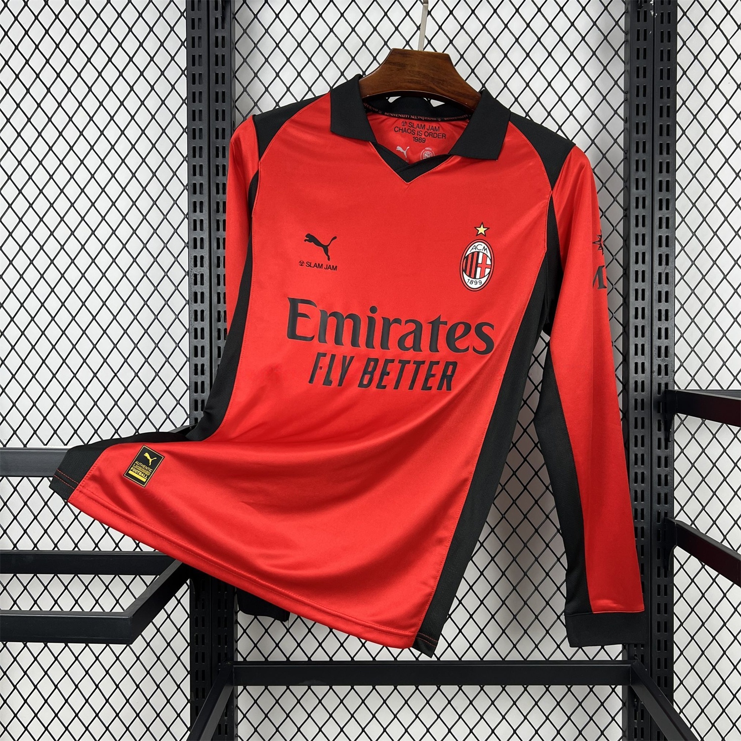 AC Milan 25-26 Fourth Red Long Sleeves Jersey - Fans Version - ManixJersey