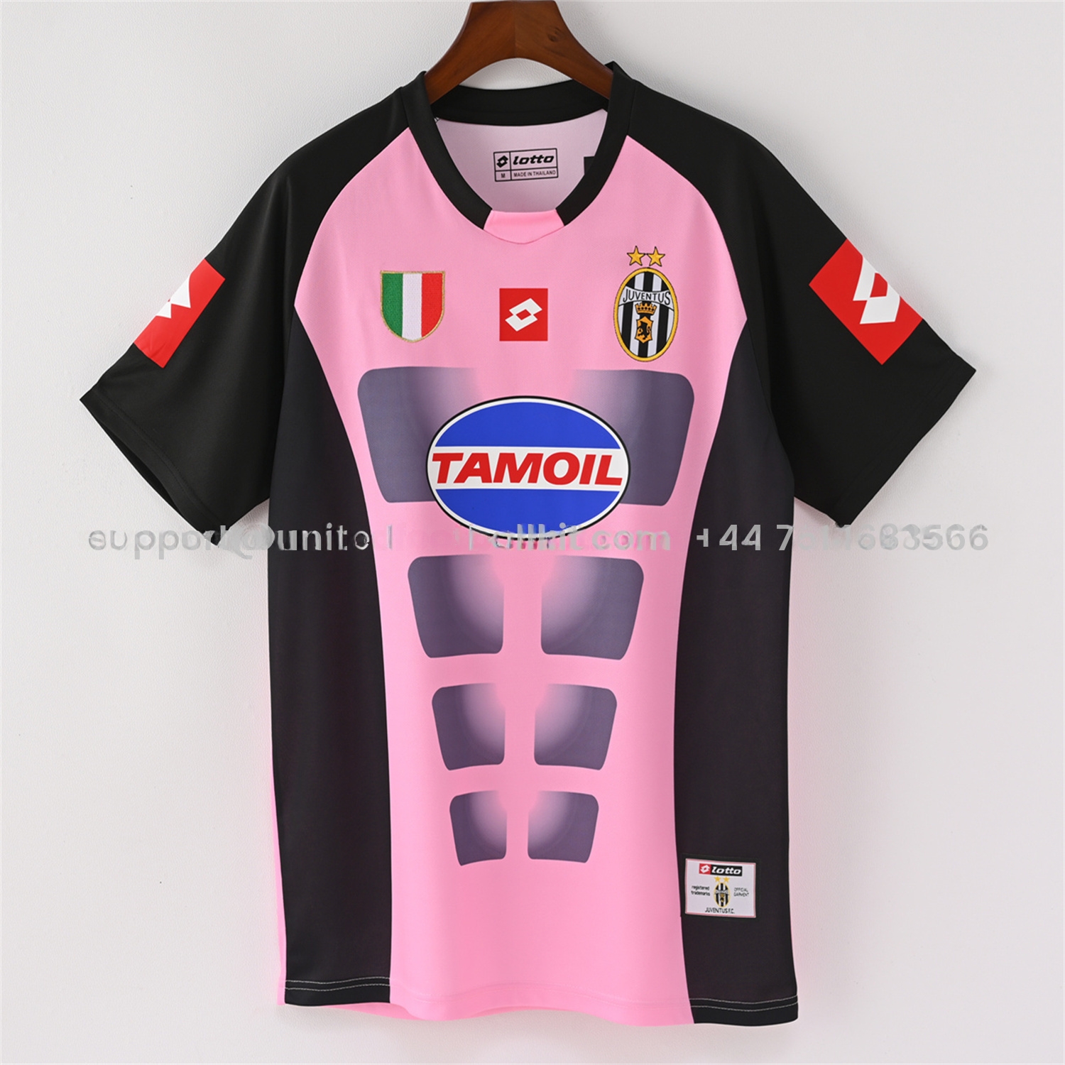 Retro Juventus 2002-03 Pink Goalkeeper Jersey - ManixJersey