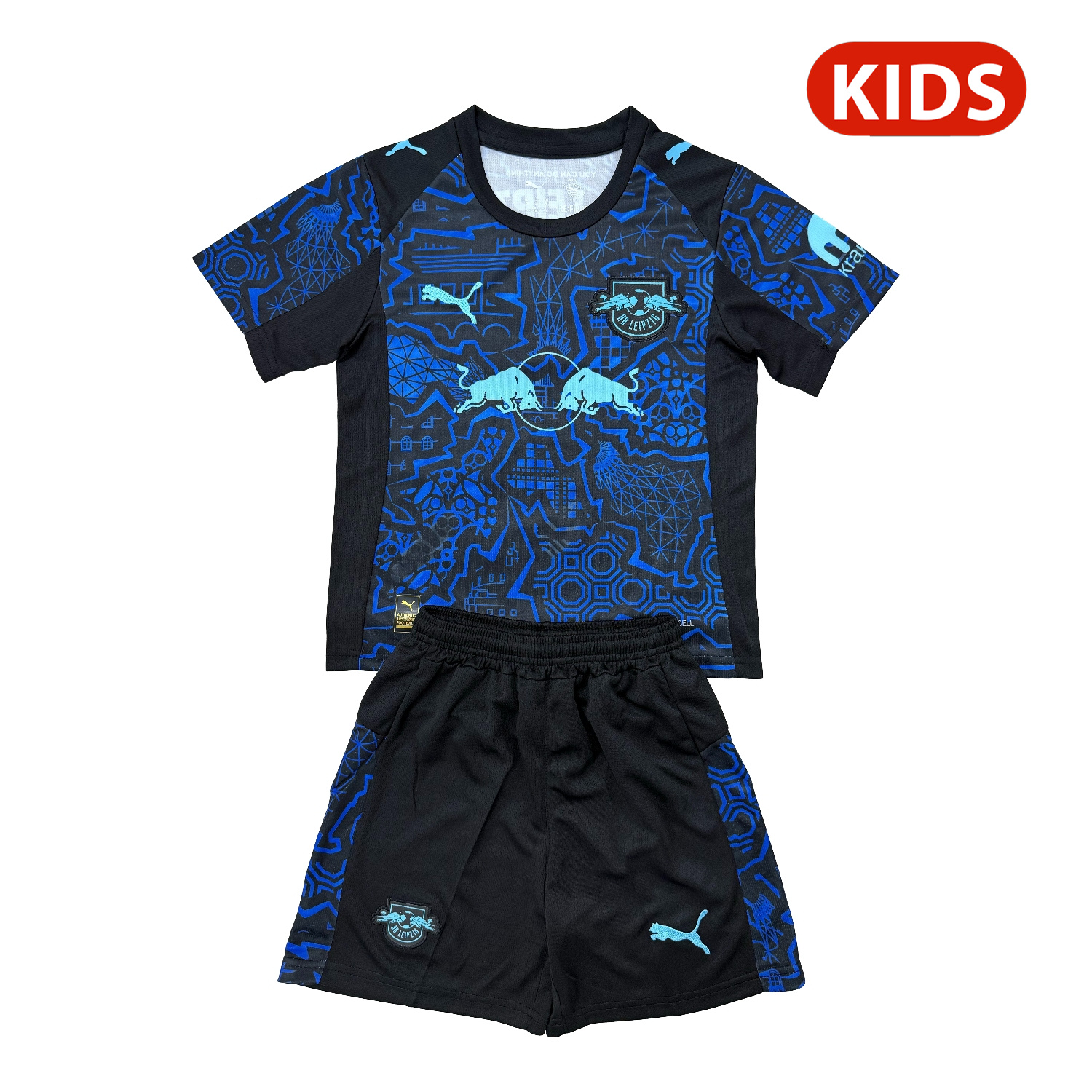 RB Leipzig 25-26 Blue Special Kids Kit - ManixJersey