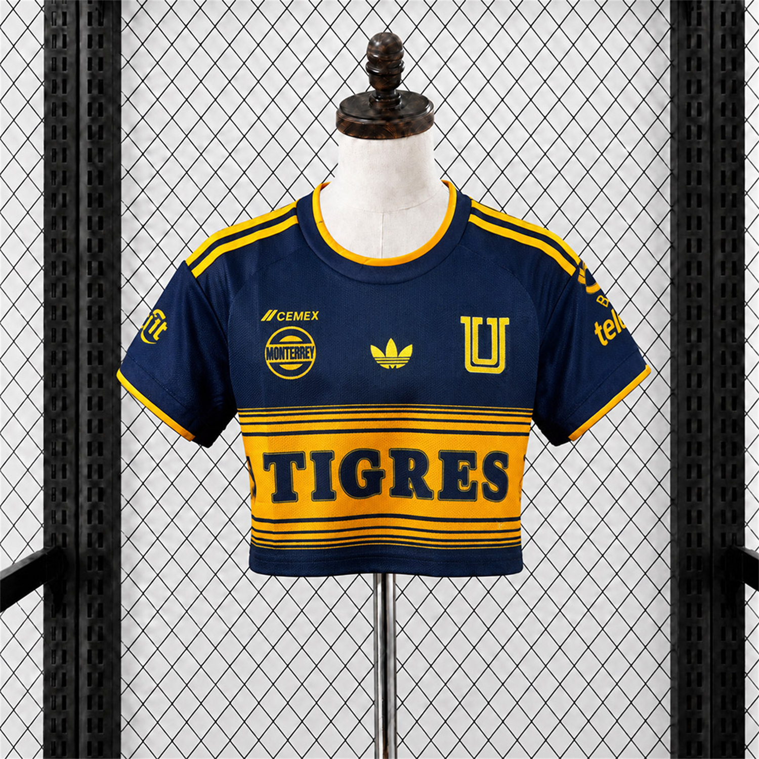Women's Tigres UANL 26-27 Away Crop Jersey - Fans Version - ManixJersey