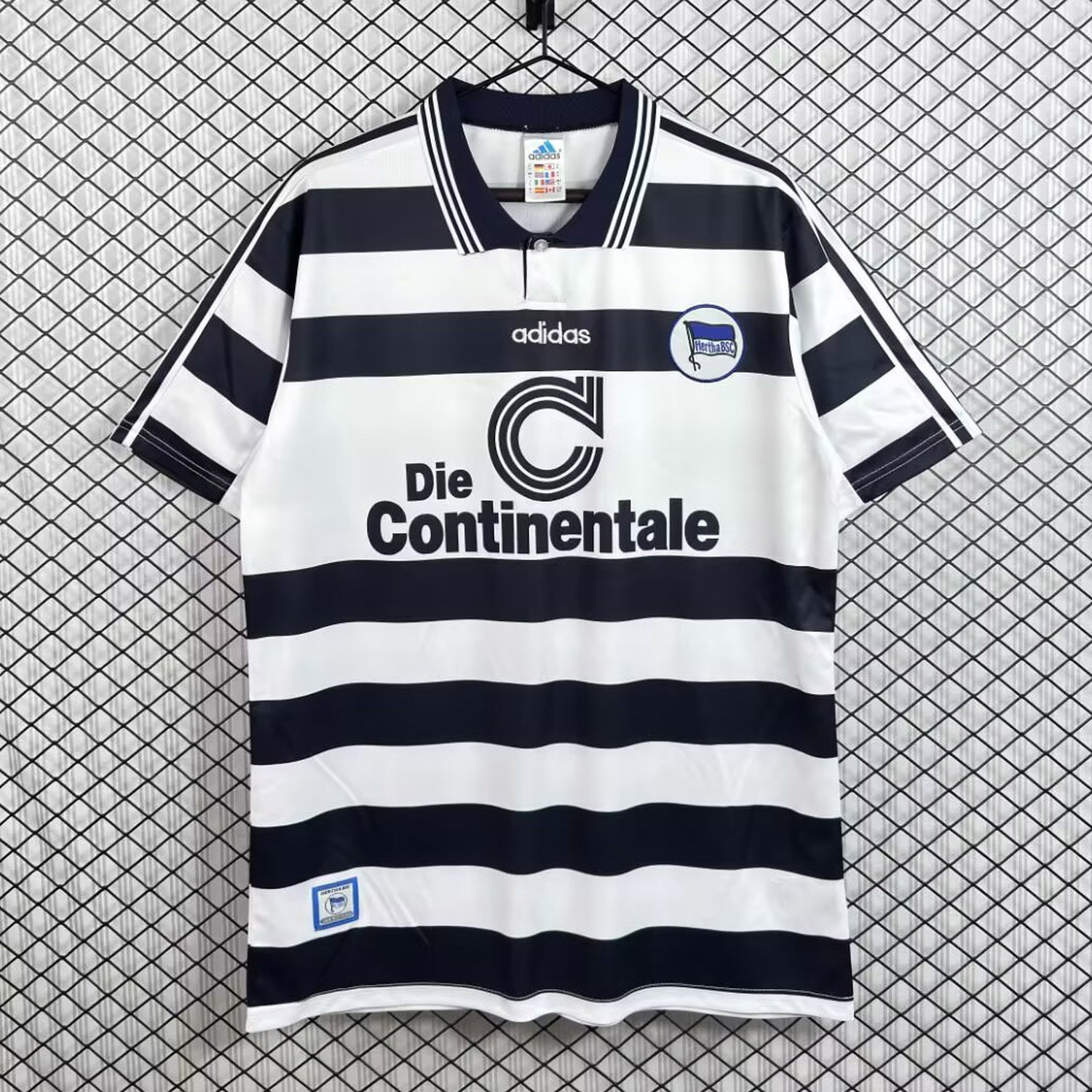Retro Hertha BSC 1998-99 Home Jersey - ManixJersey