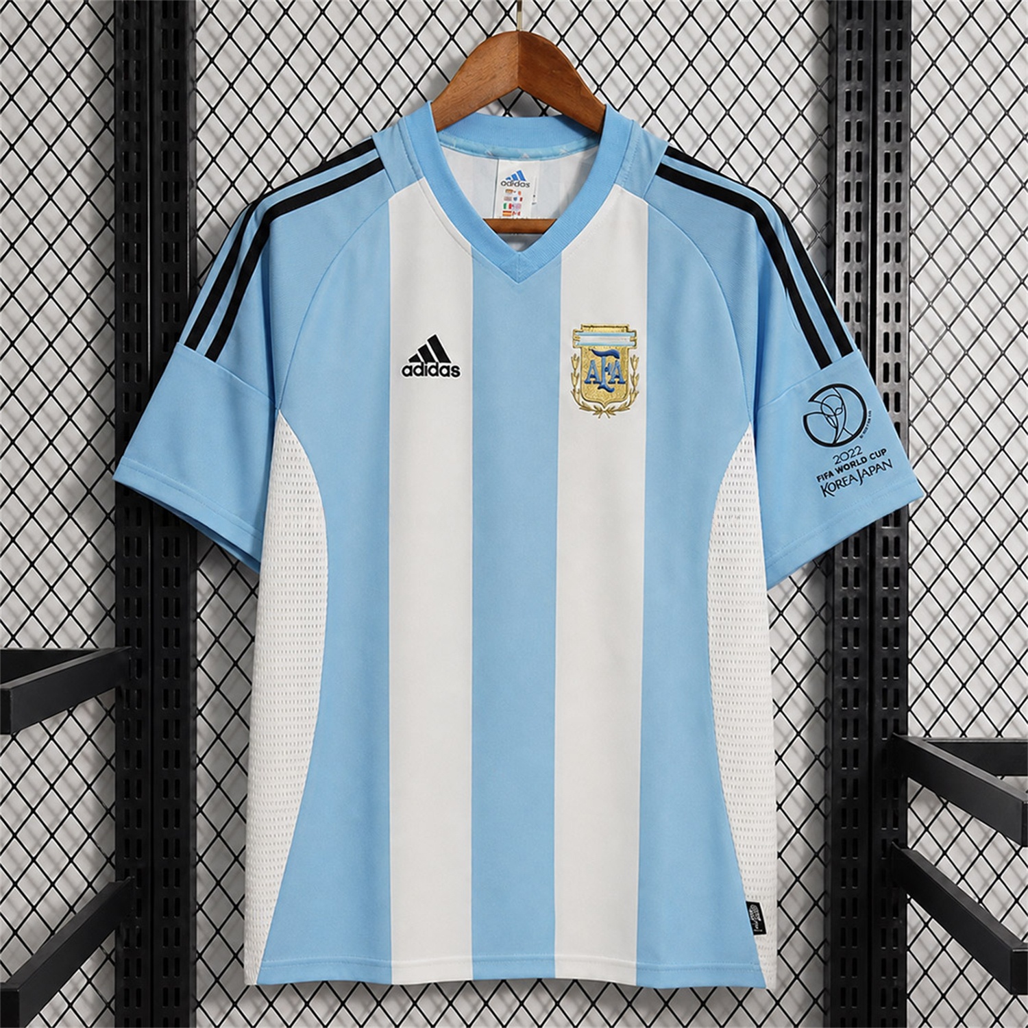 Retro Argentina 2002 Home Jersey - Fans Version - ManixJersey