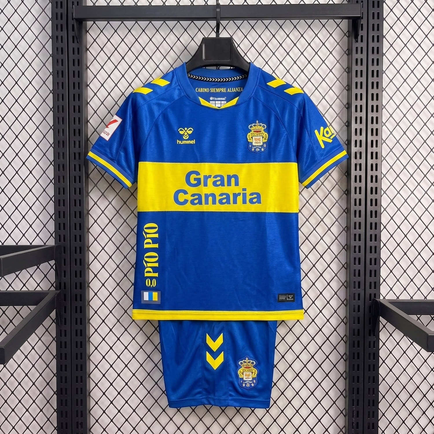 Las Palmas 26-27 Away Blue Kids Kit - ManixJersey