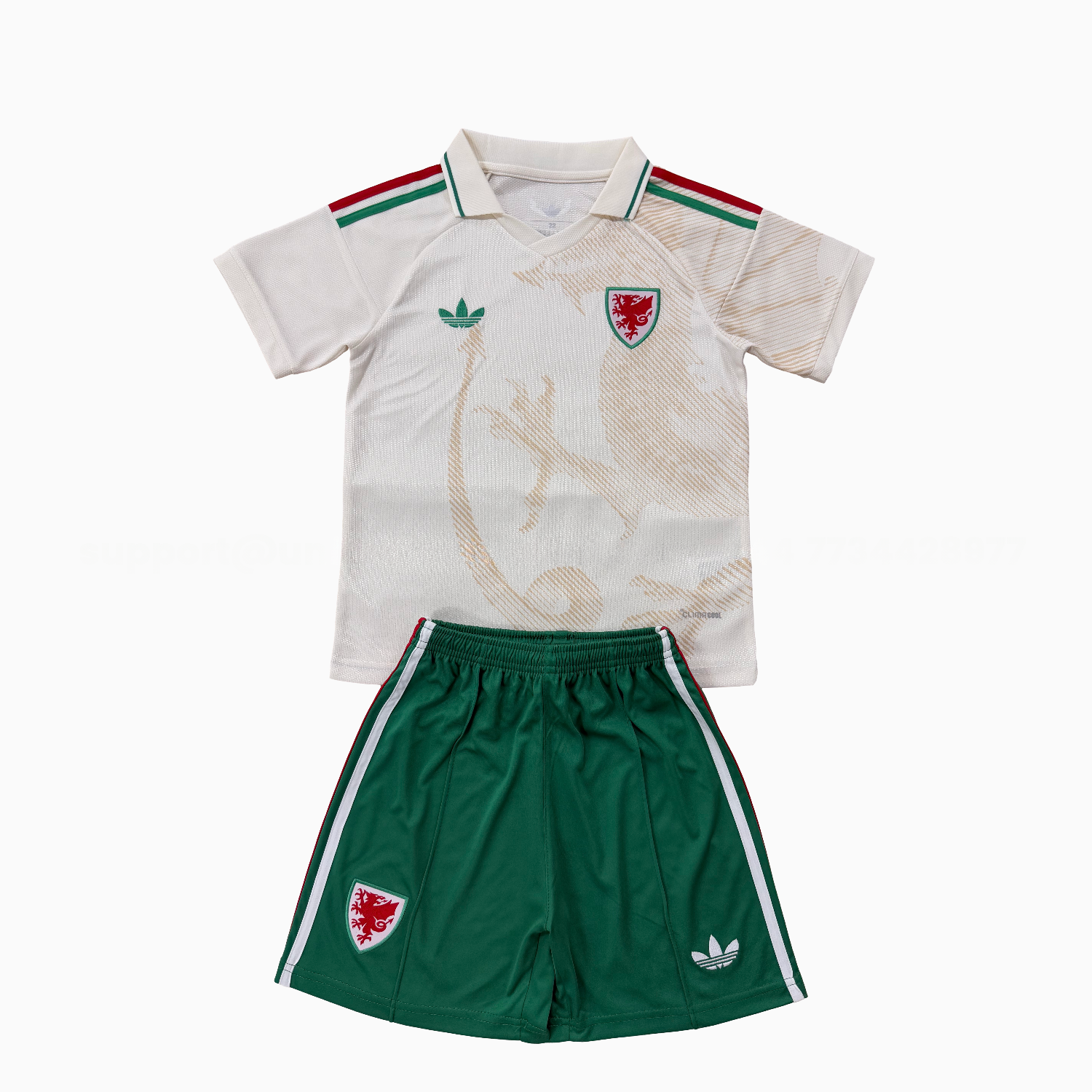 Wales 2026 Away Men's Adult Jersey Set - Fans Version - ManixJersey