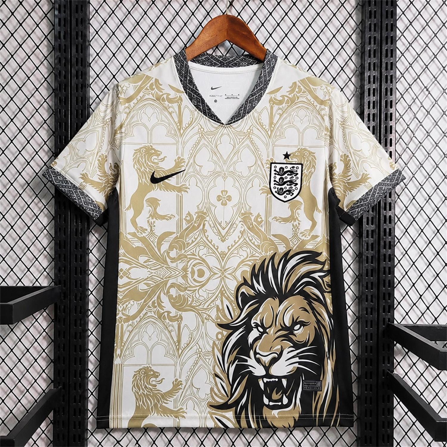 England 2026 Lion Gold Special Jersey - Fans Version - ManixJersey