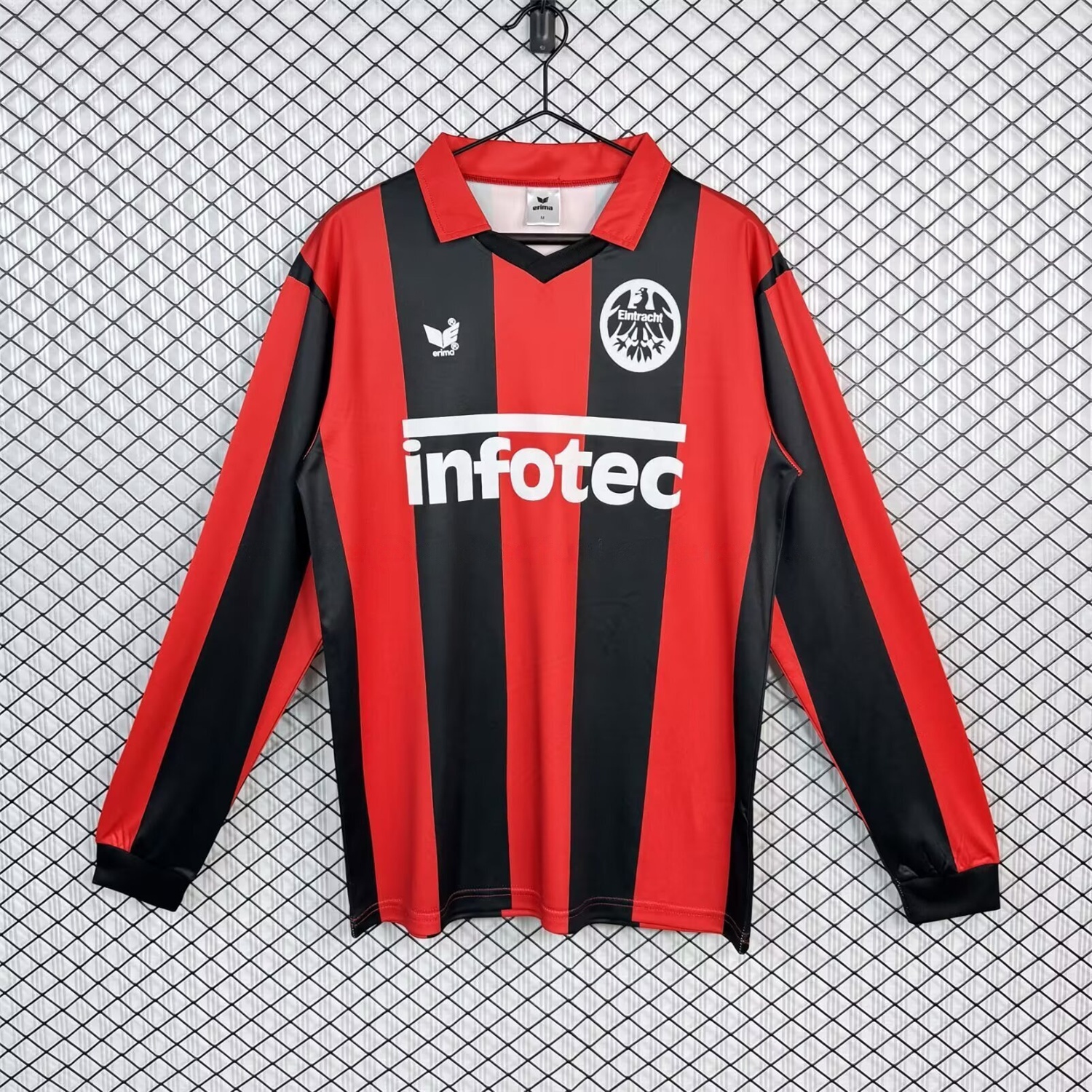 Retro Frankfurt 1983-84 Home Long Sleeves Jersey - ManixJersey