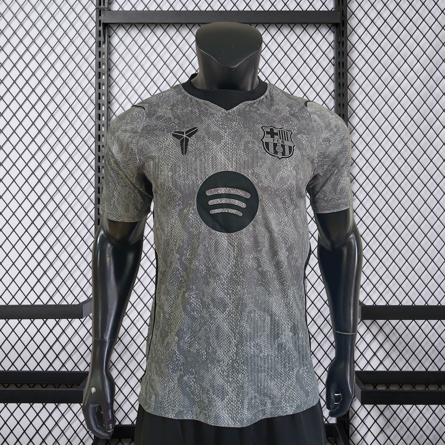 Barcelona 26-27 Grey Goalkeeper Jersey - Player Version - ManixJersey