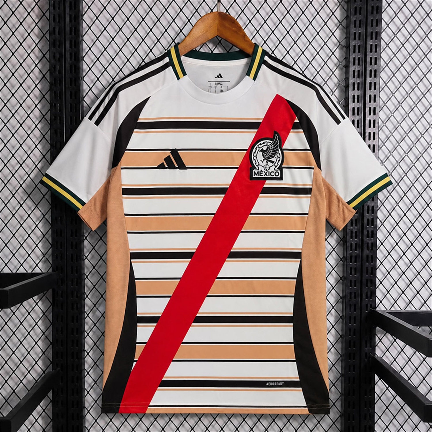 Mexico 2026 White And Yellow Special Jersey - Fans Version - ManixJersey