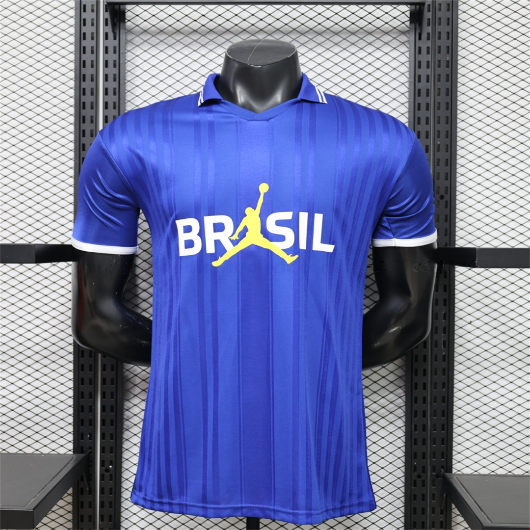 Brazil 2026 Jordan Royal Blue Special Jersey - Fans Version - ManixJersey